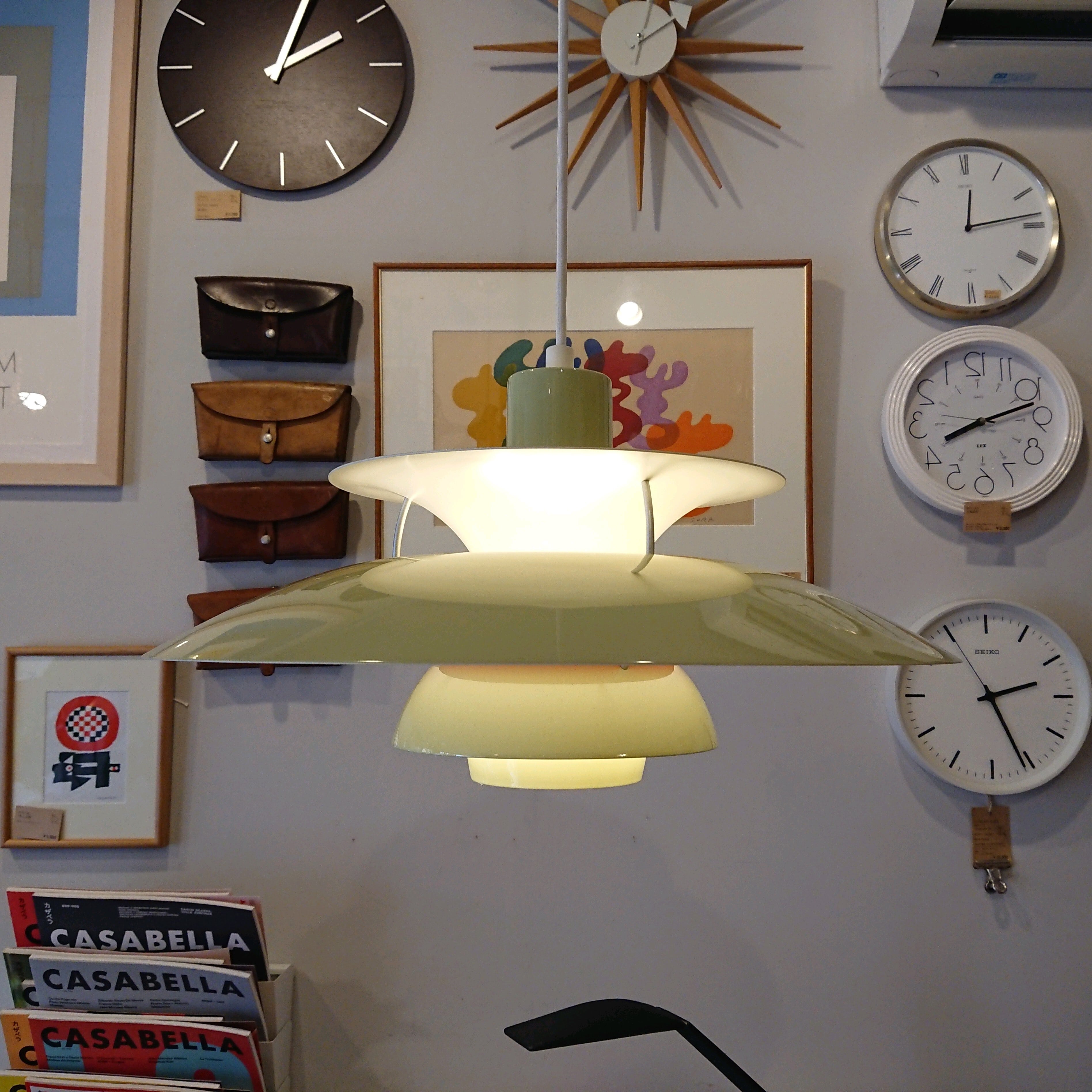 デンマーク louis poulsen/ルイスポールセン PH50 ペンダント ワサビ