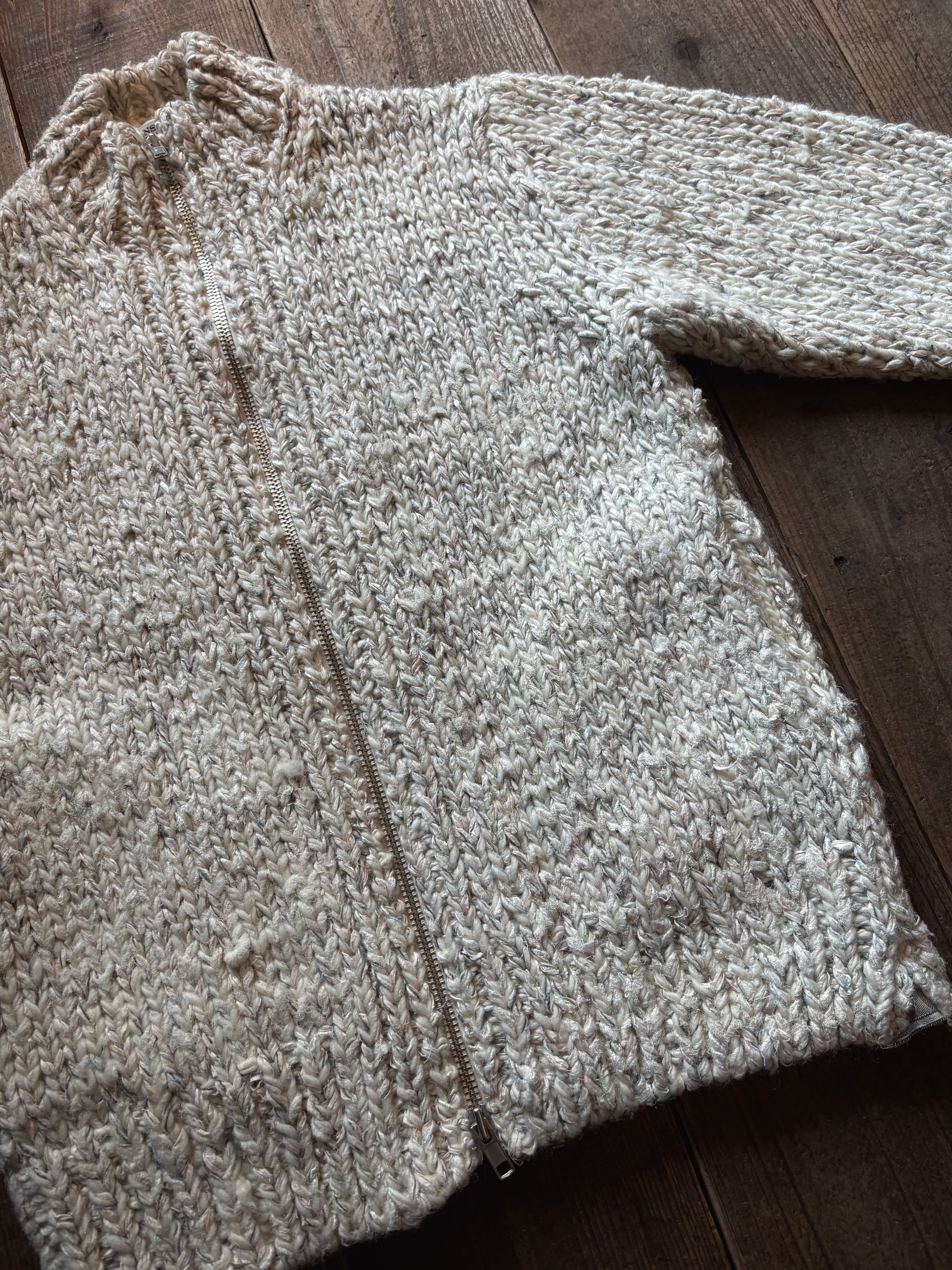 ANSNAM 手編み mix drivers knit | TALE COCOON