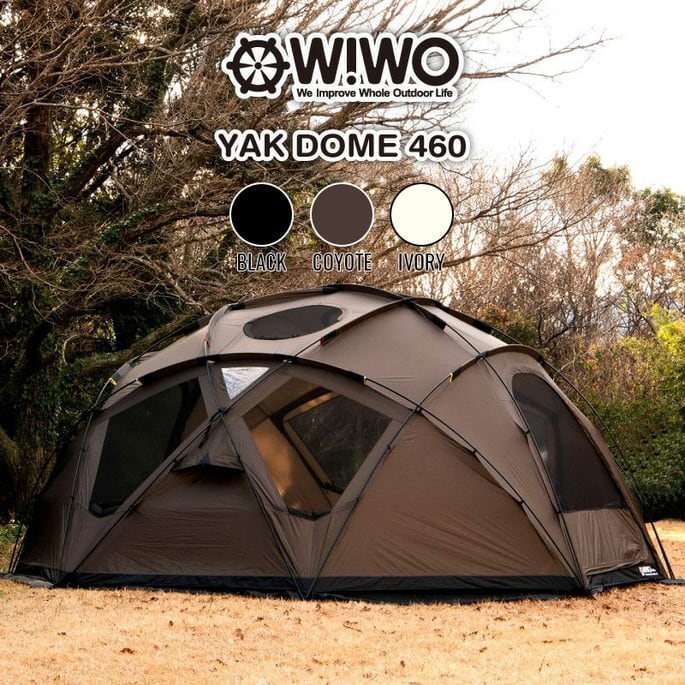 WIWO YAK DOME 450 キャンプテント ヤクドーム 4~6人用 ドームテント