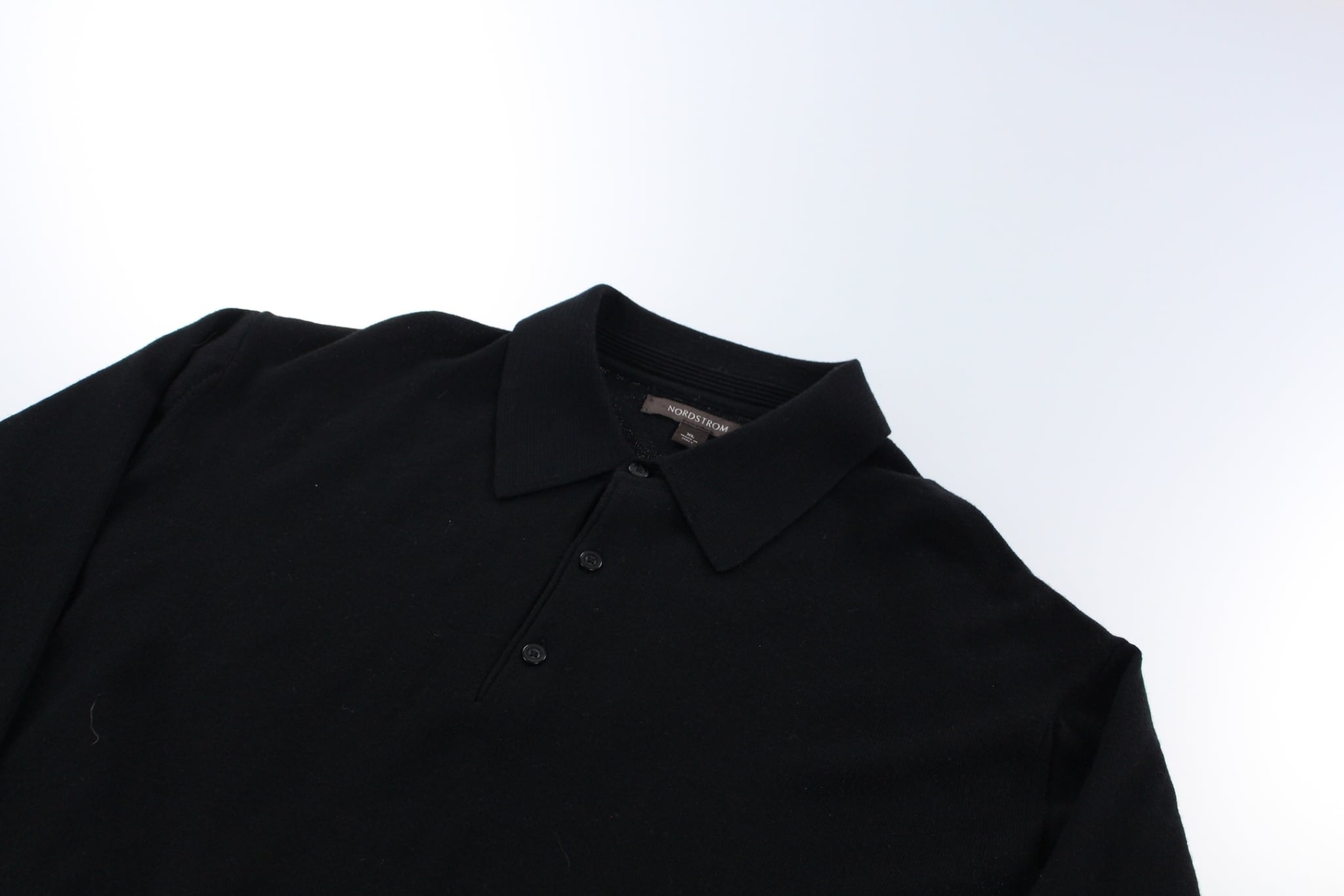 NORDSTROM メリノウール ニットポロシャツ made in ITALY【FF-7123】 | cv