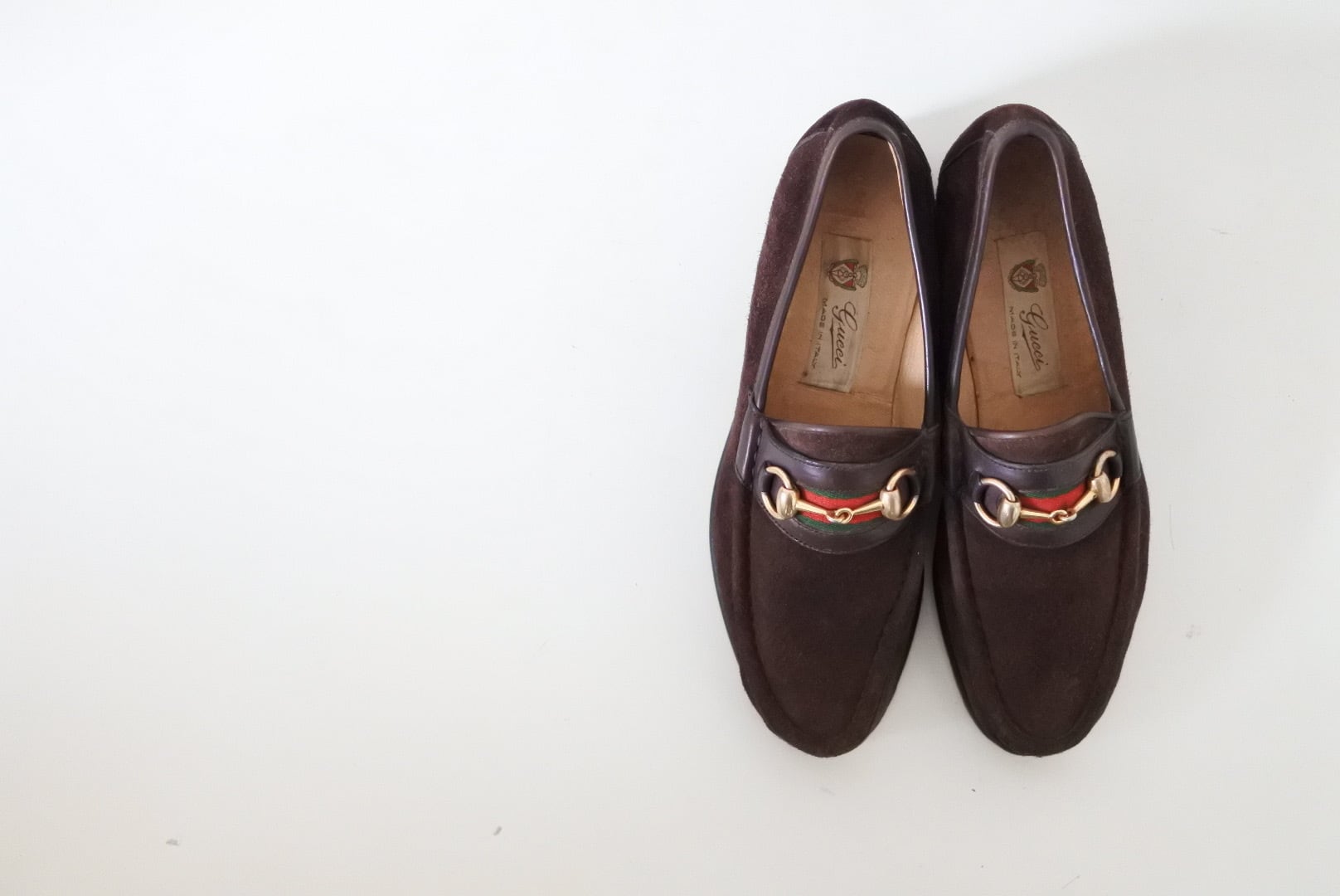 Old Gucci ホースビットローファー 40M スエード | JUST LIKE HERE