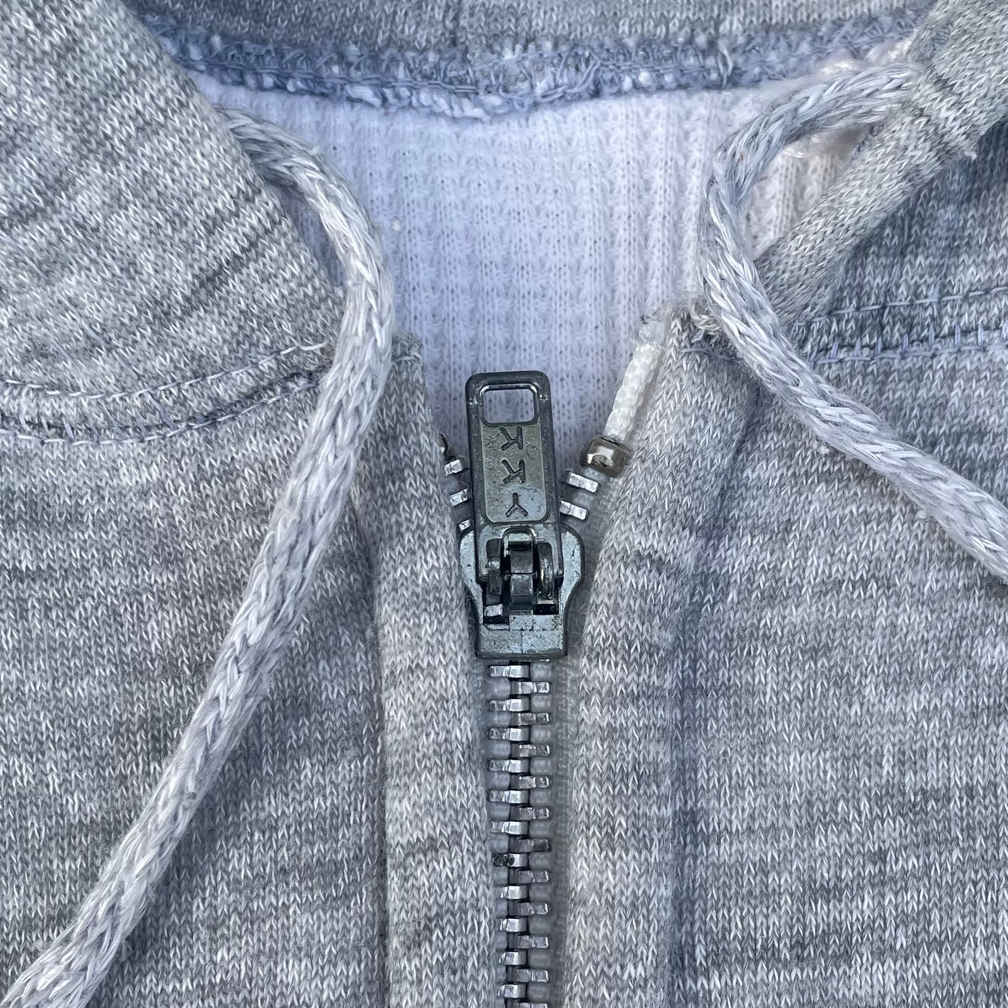 1960's ダブルフェイス ジップパーカー ラグラン 裏サーマル 片爪