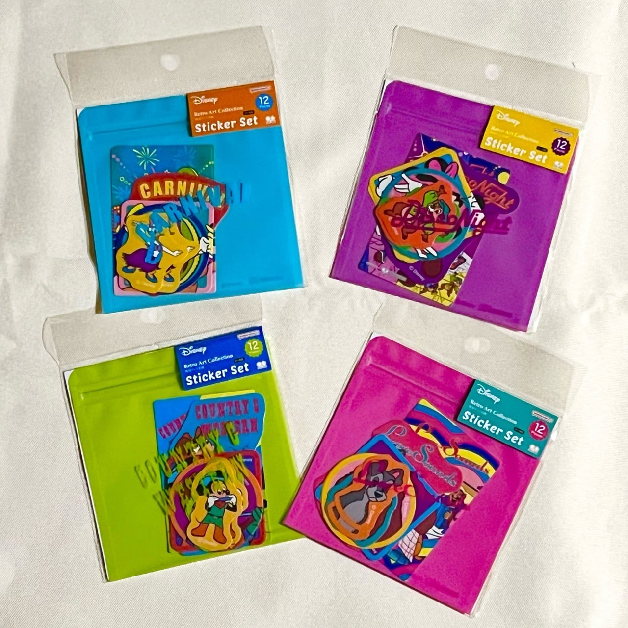 ディズニー レトロコレクション 1983 ケース付ステッカーセット レディ