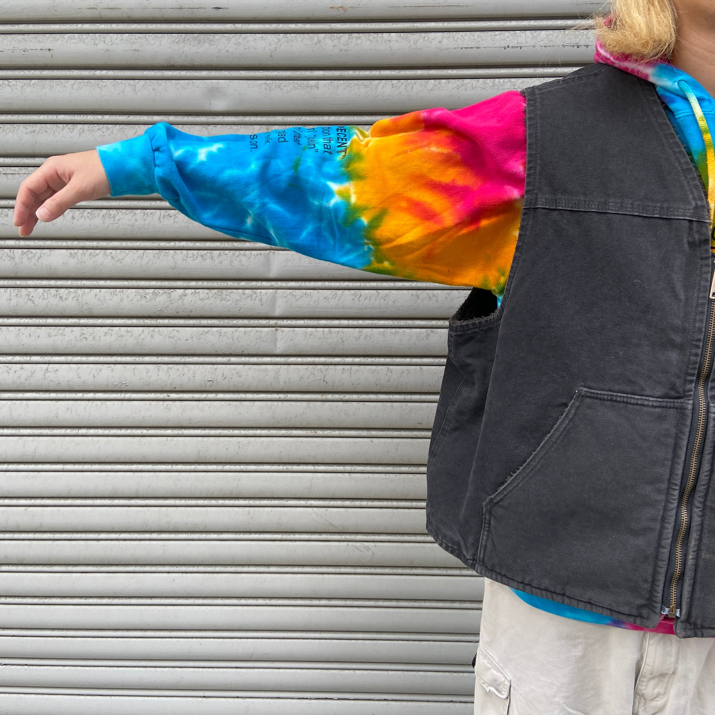 90s carhartt ダックベスト 裏ボア メキシコ製 ブラック 2XL | 古着屋 Uan