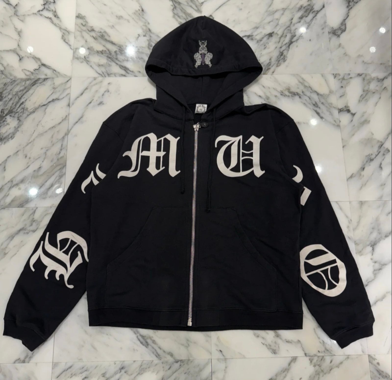 CHROME HEARTS クロムハーツ × 氷室 京介 アーチロゴ ジップアップ