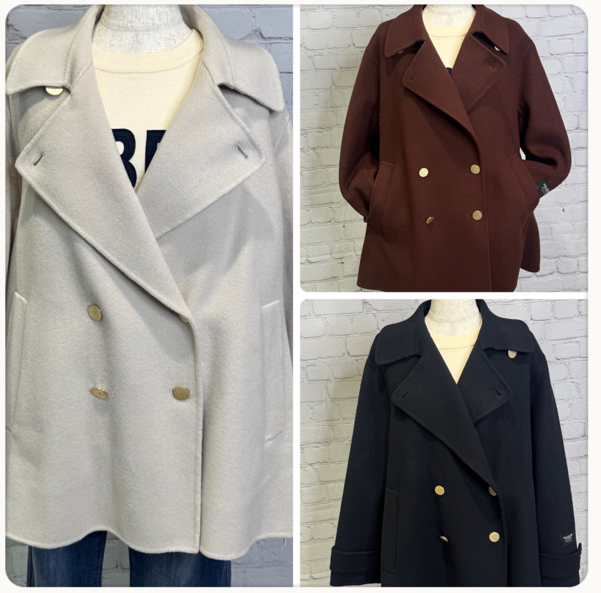 SALE！Dignite collier ディニテコリエ ダブルフェイスPコート