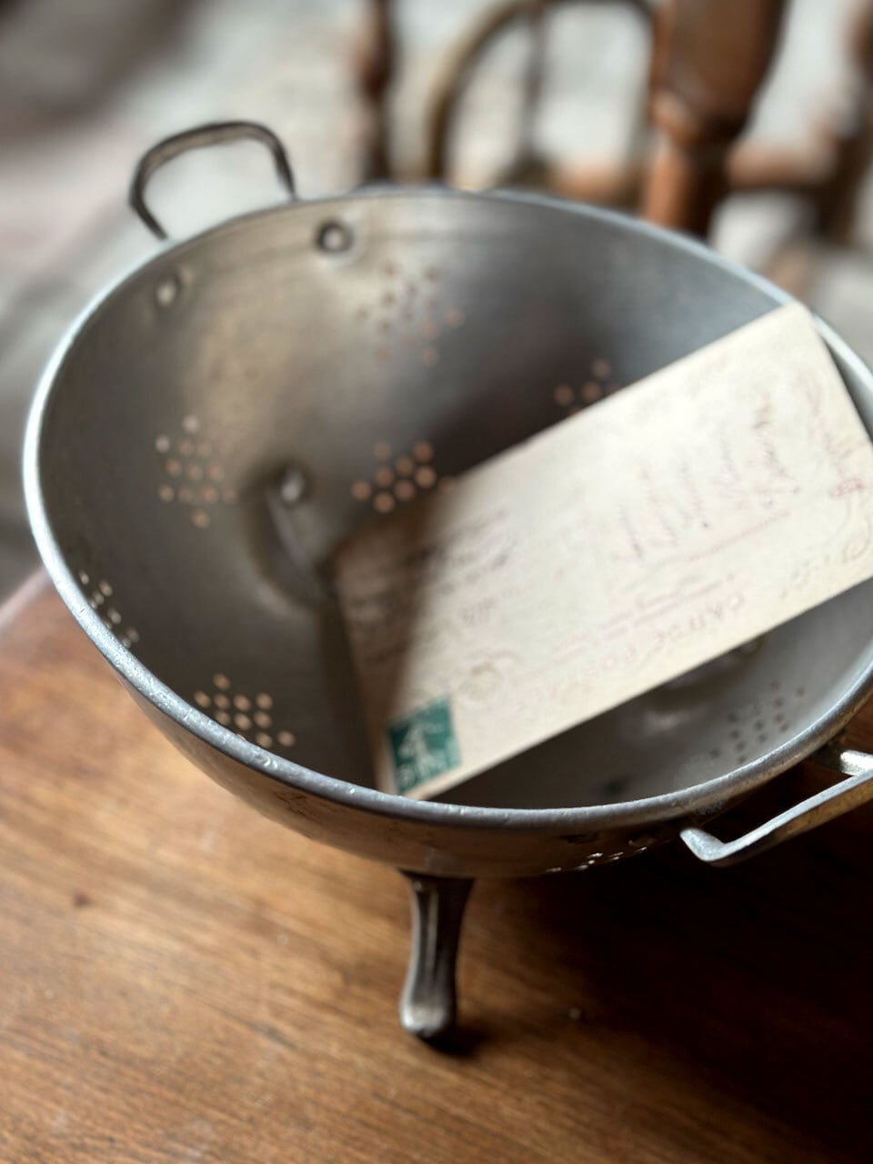 コランダー | Brocante de La Cocotte （フランスアンティーク・ドライ