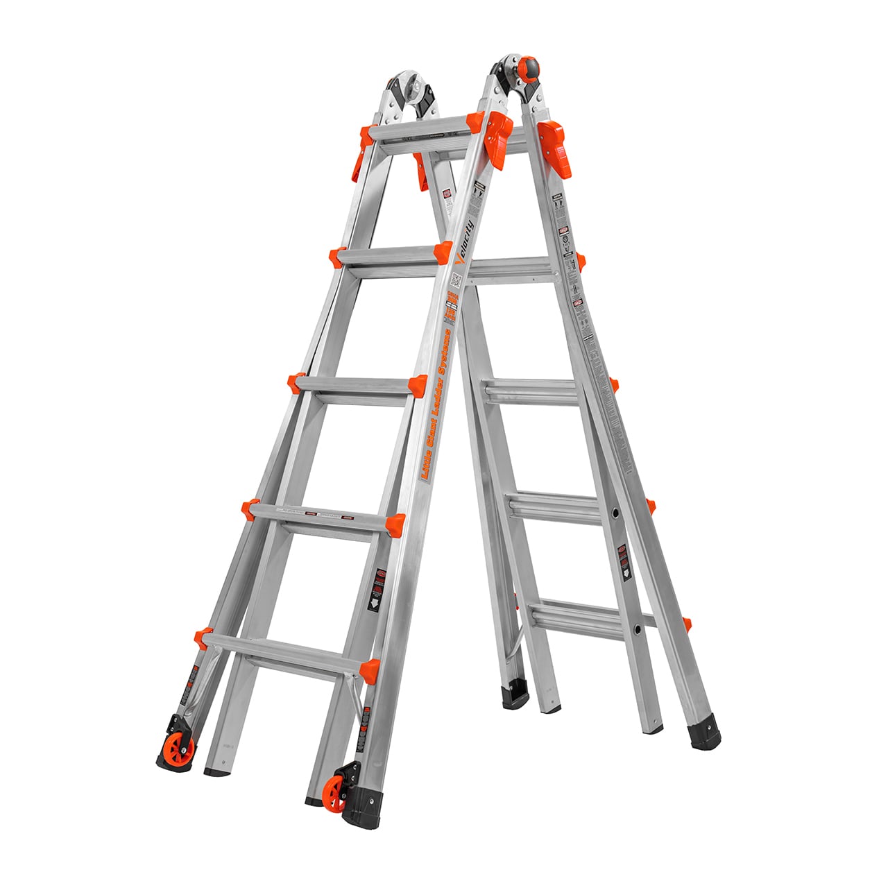 多機能はしご兼用伸縮脚立『ヴェロシティ』LG-15422 (17556) | littlegiant