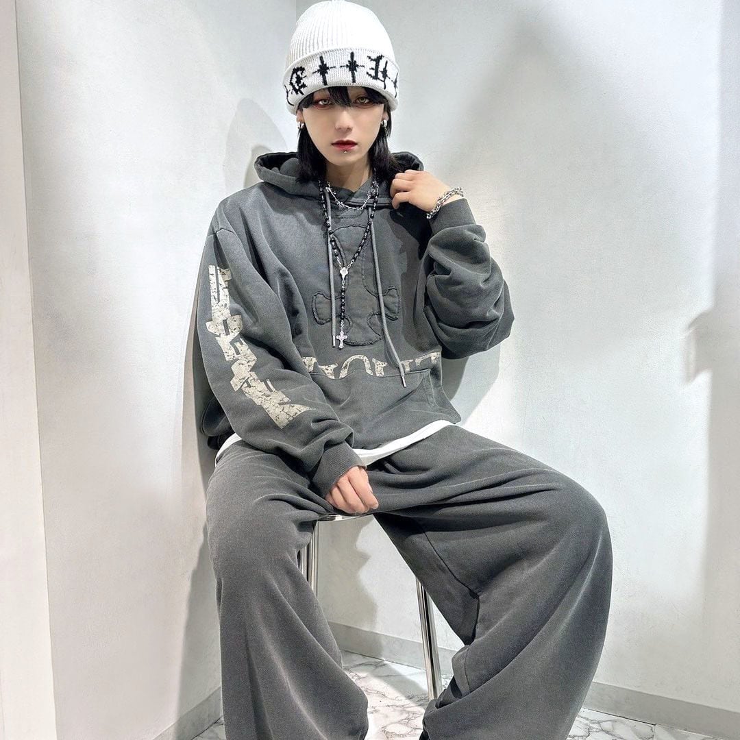 ピグメントウォッシュ☆クロスパーカー | VOLCAN&APHRODITE