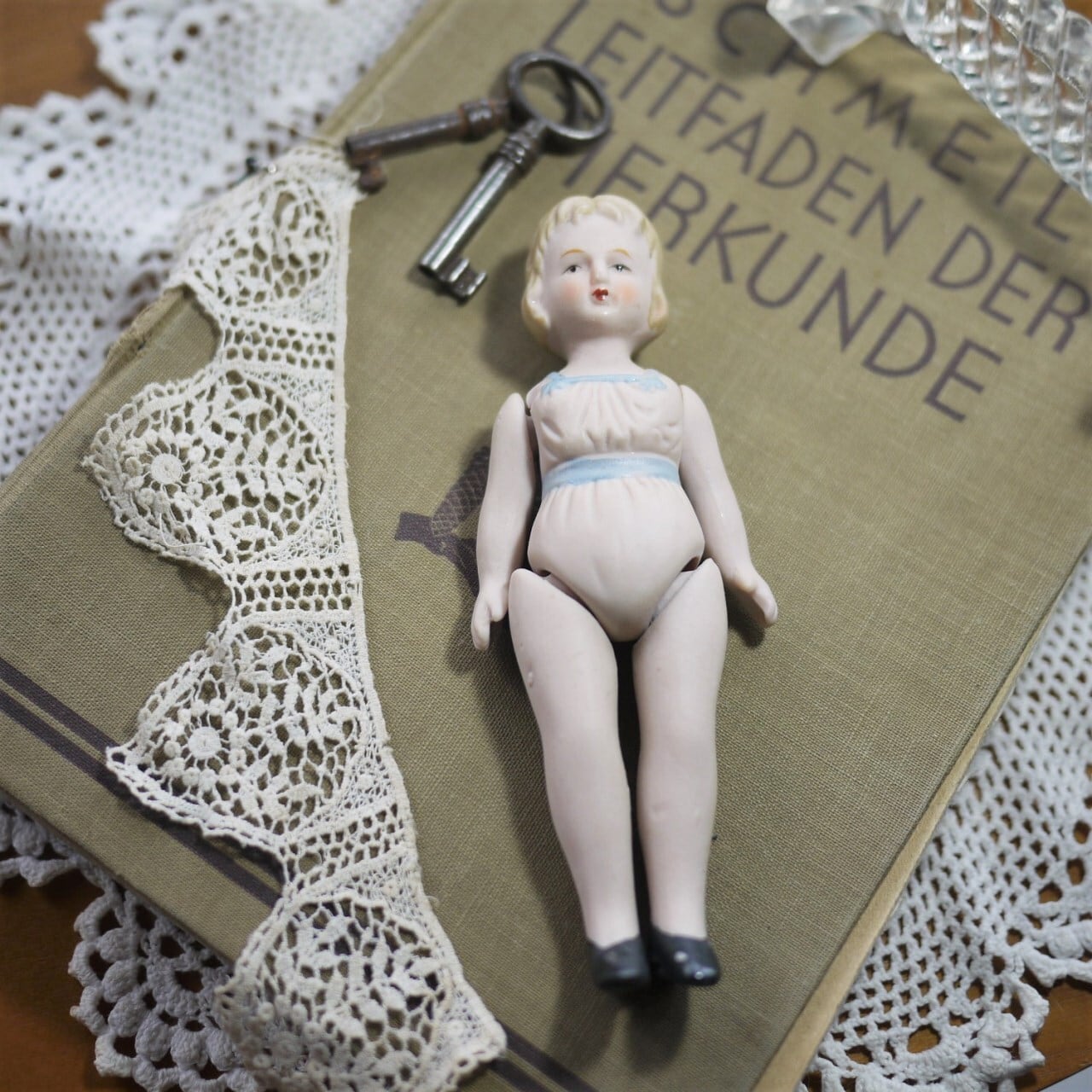 ミニョネット ビスクドール 13cm ヴィンテージイギリス | こりすのパン