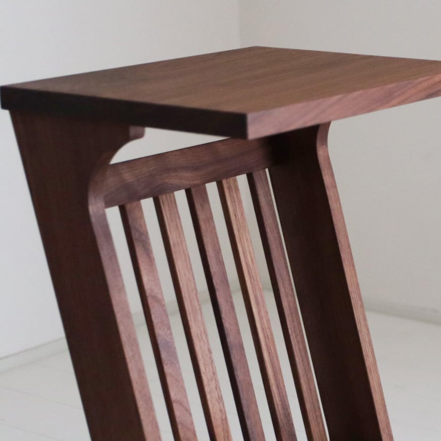 ソファサイドテーブル サイドテーブル ウォールナット Mサイズ