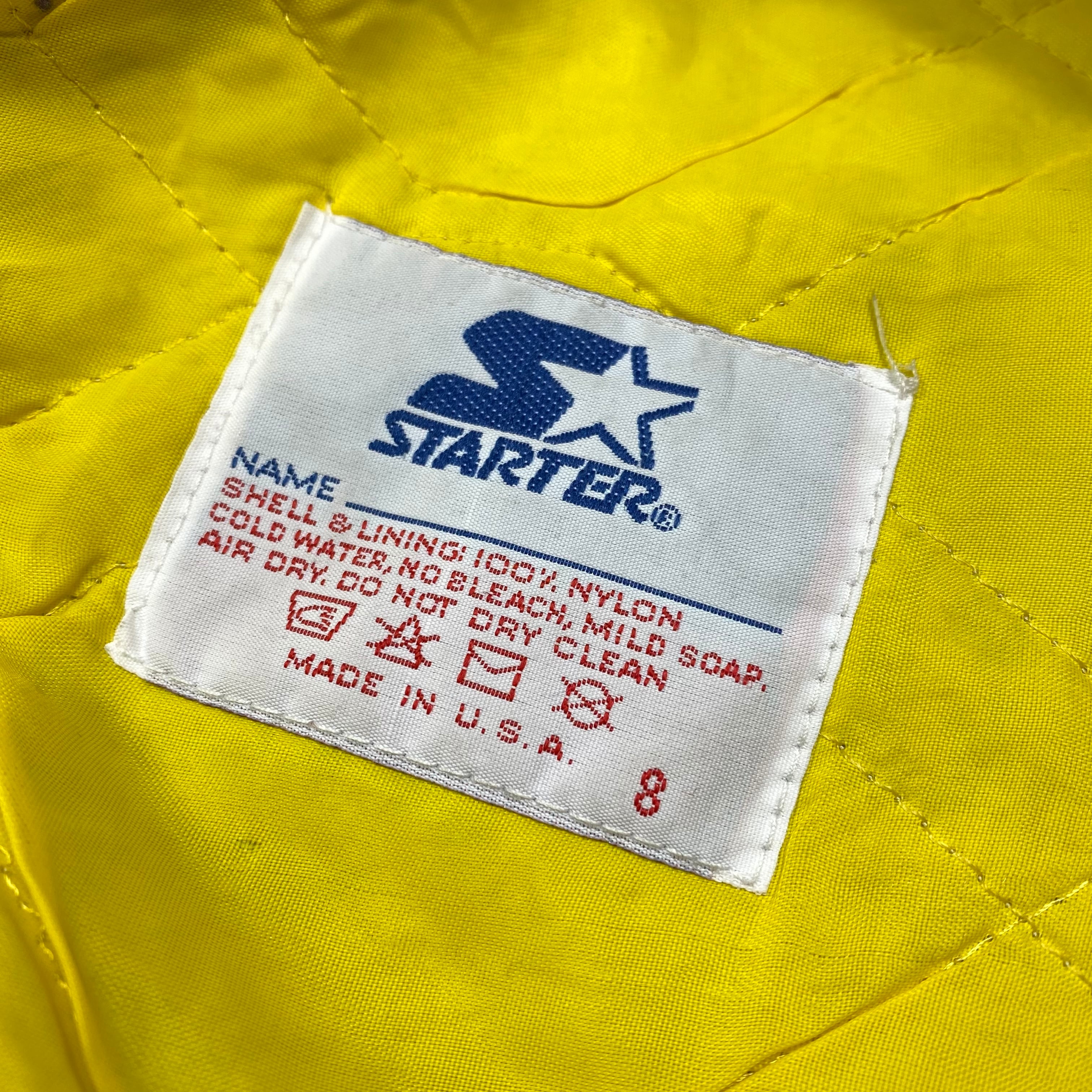 90's Starter NBA Los angels Lakers Nylon Stadium Jacket