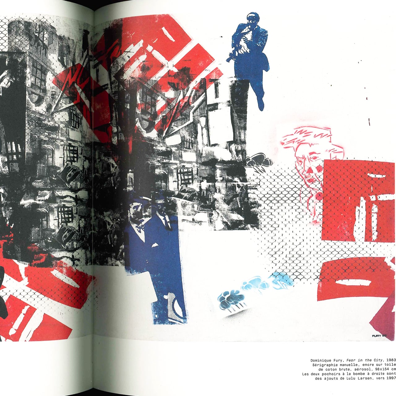 1998年発行美品LawrenceWeinerアート新聞ポスターAgnès b. AGNES