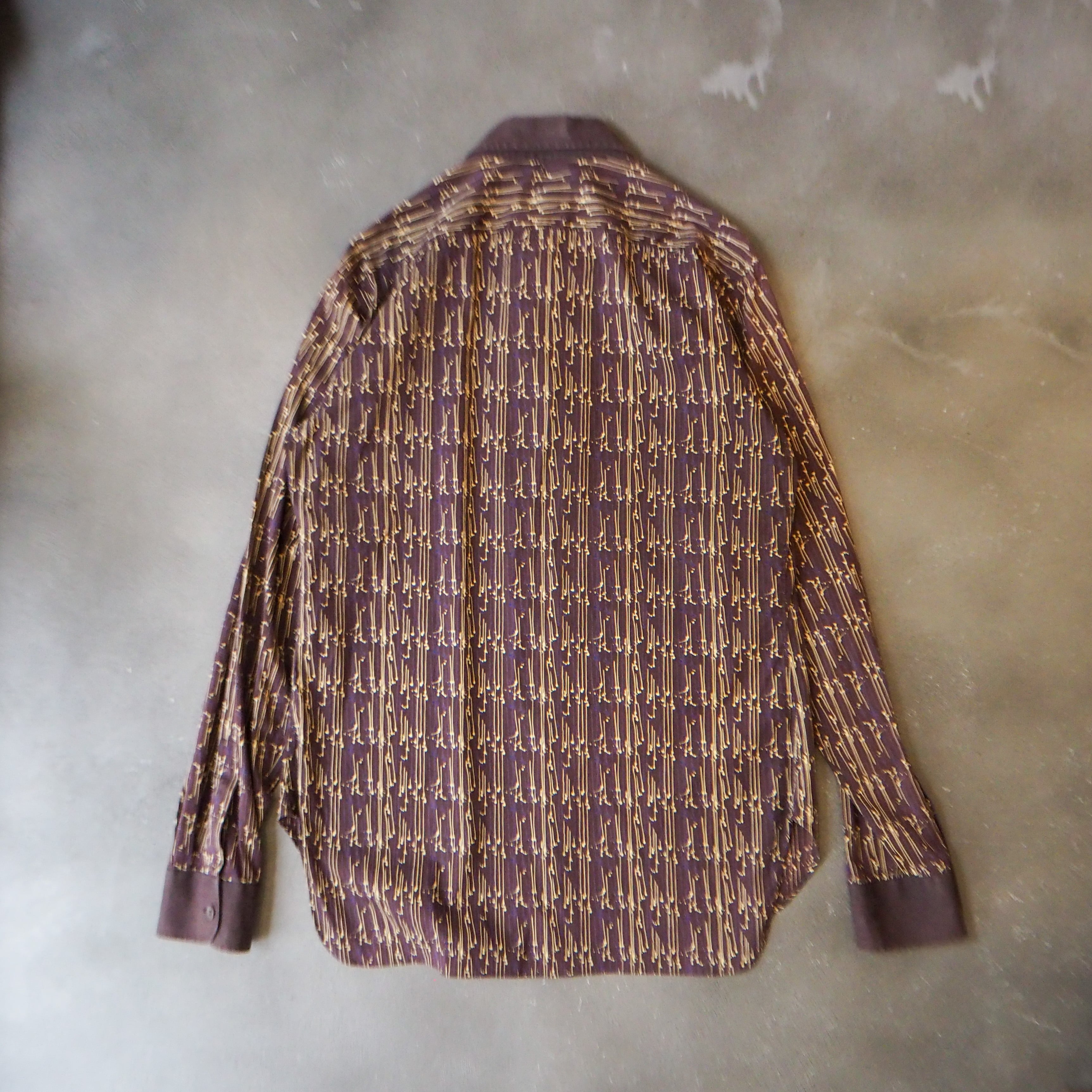 90s-00s “A.P.C.” painted pattern shirt 90年代 00年代 アーペーセー