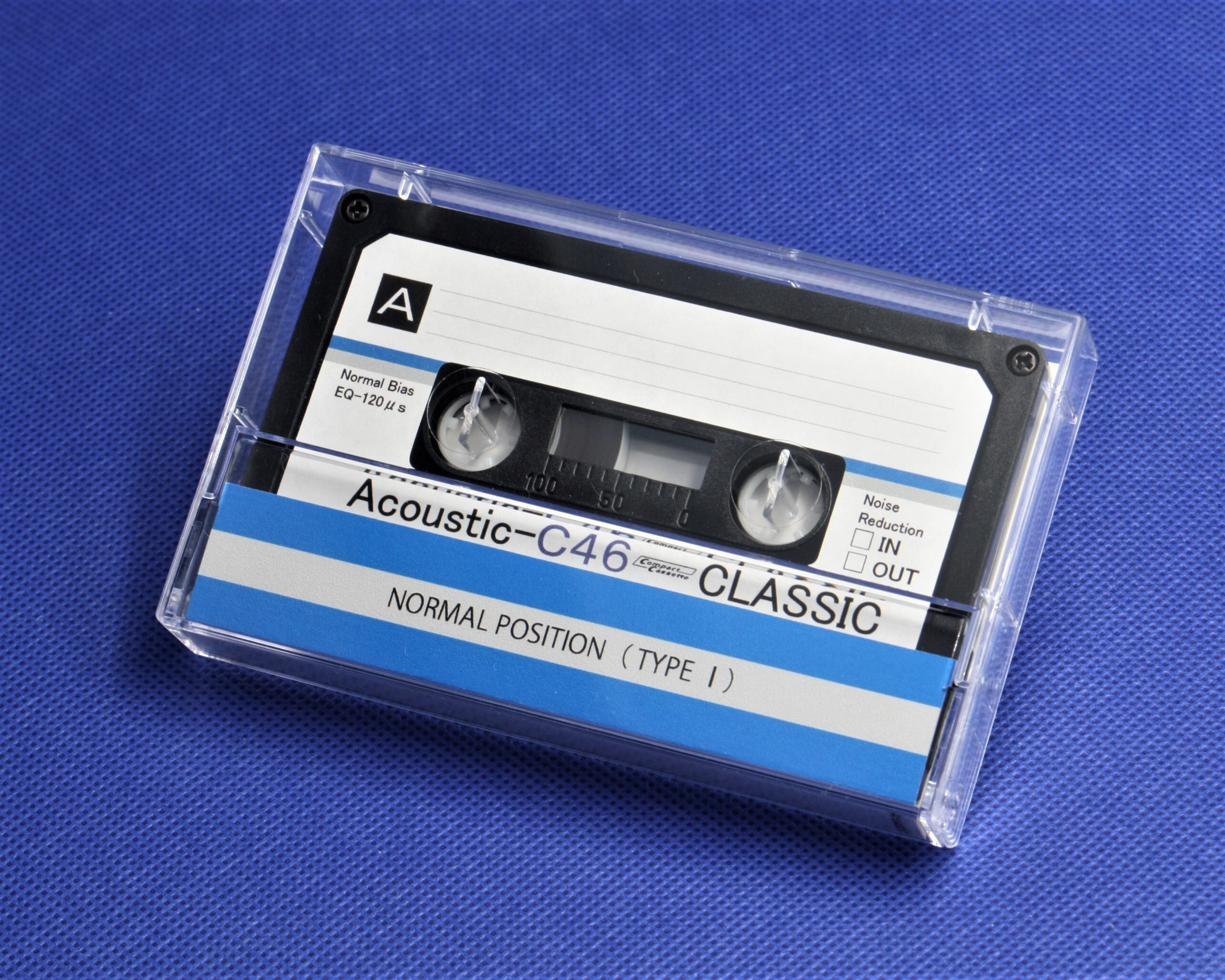 C46＜アコースティックⅡ＞レトロ調デザインのカセットテープ | 向実庵