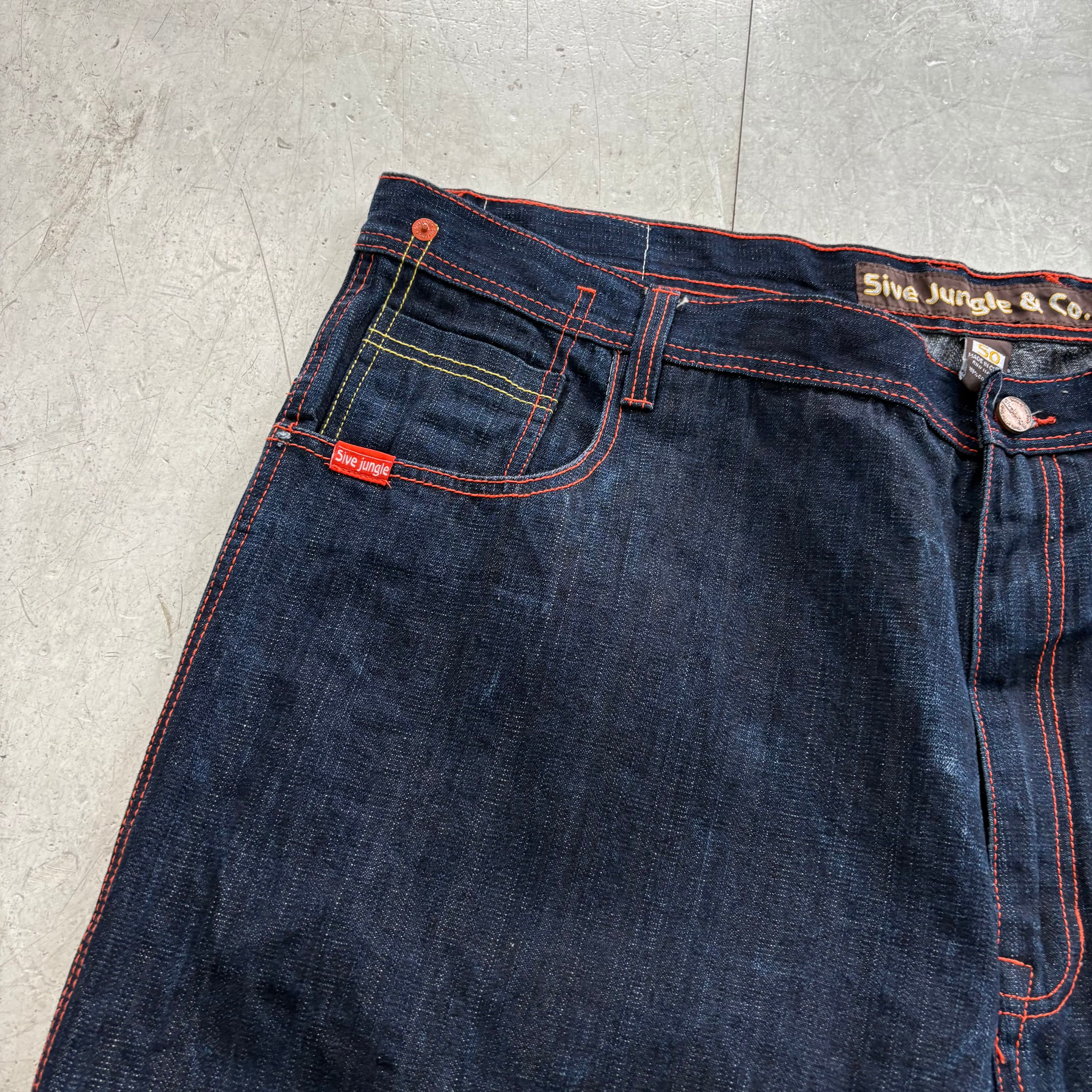 5ive Jungle/ファイブジャングル】極太デニム W50 | 古着屋KAKAVAKA