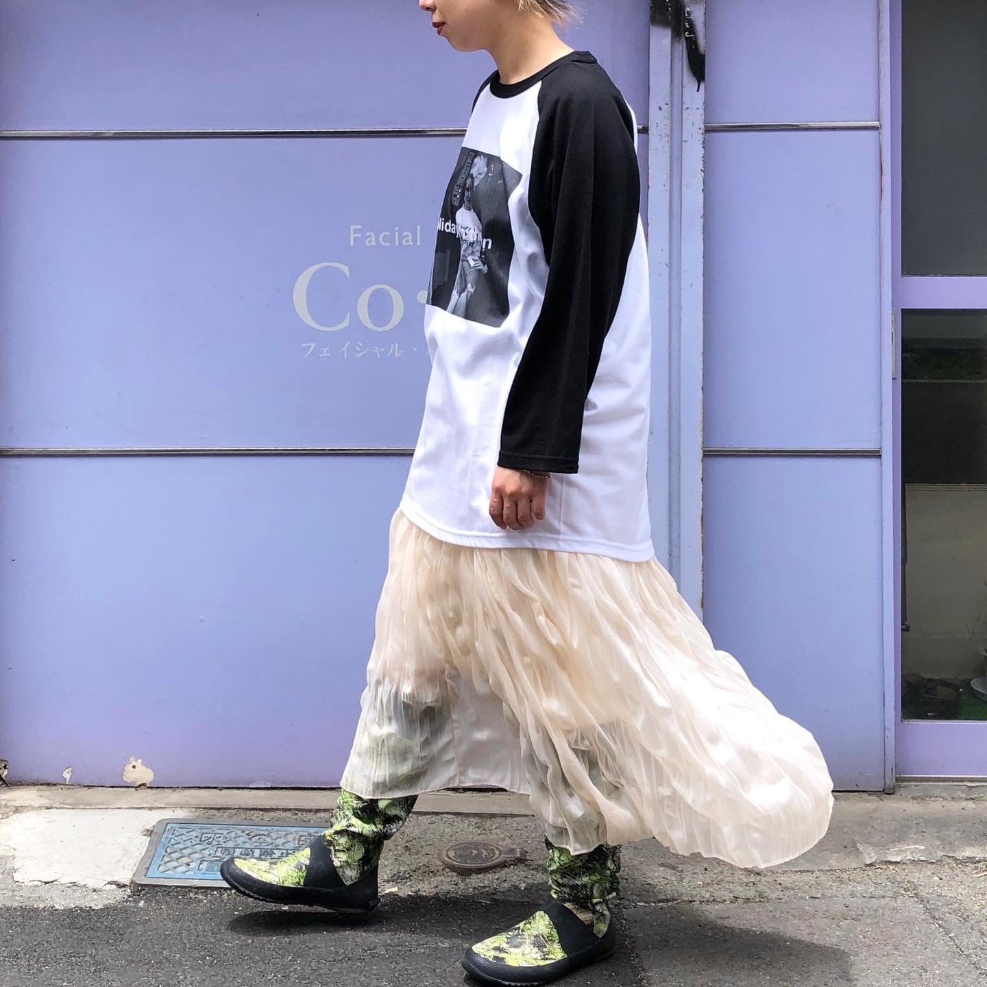 野鳥の会 : バードウォッチング長靴 Color : カモフラージュ柄