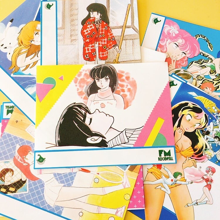 めぞん一刻 うる星やつら カセット インデックスカード | レトロ雑貨