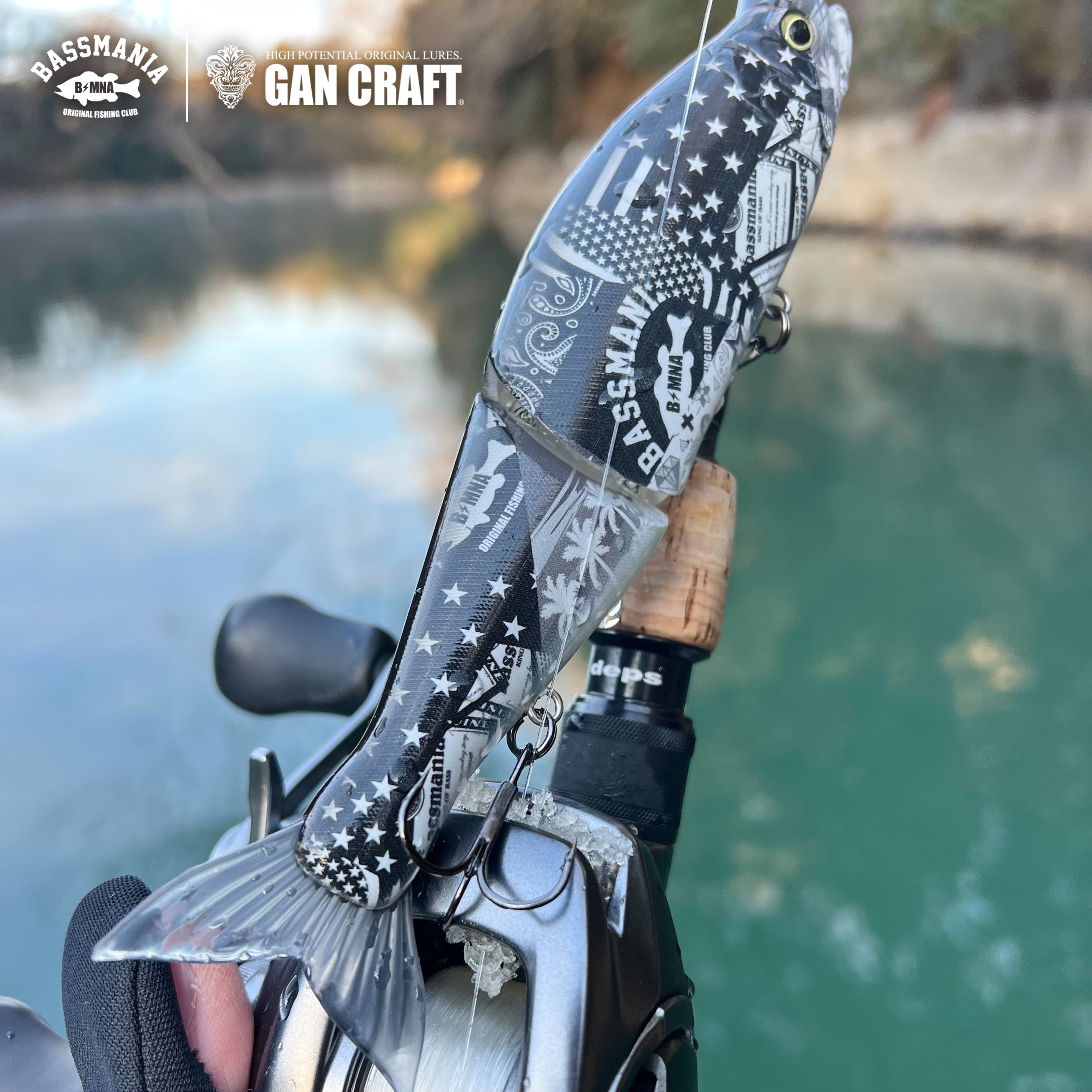 GANCRAFT×BASSMANIA】JOINTED CLAW 178 Type-F ［限定生産