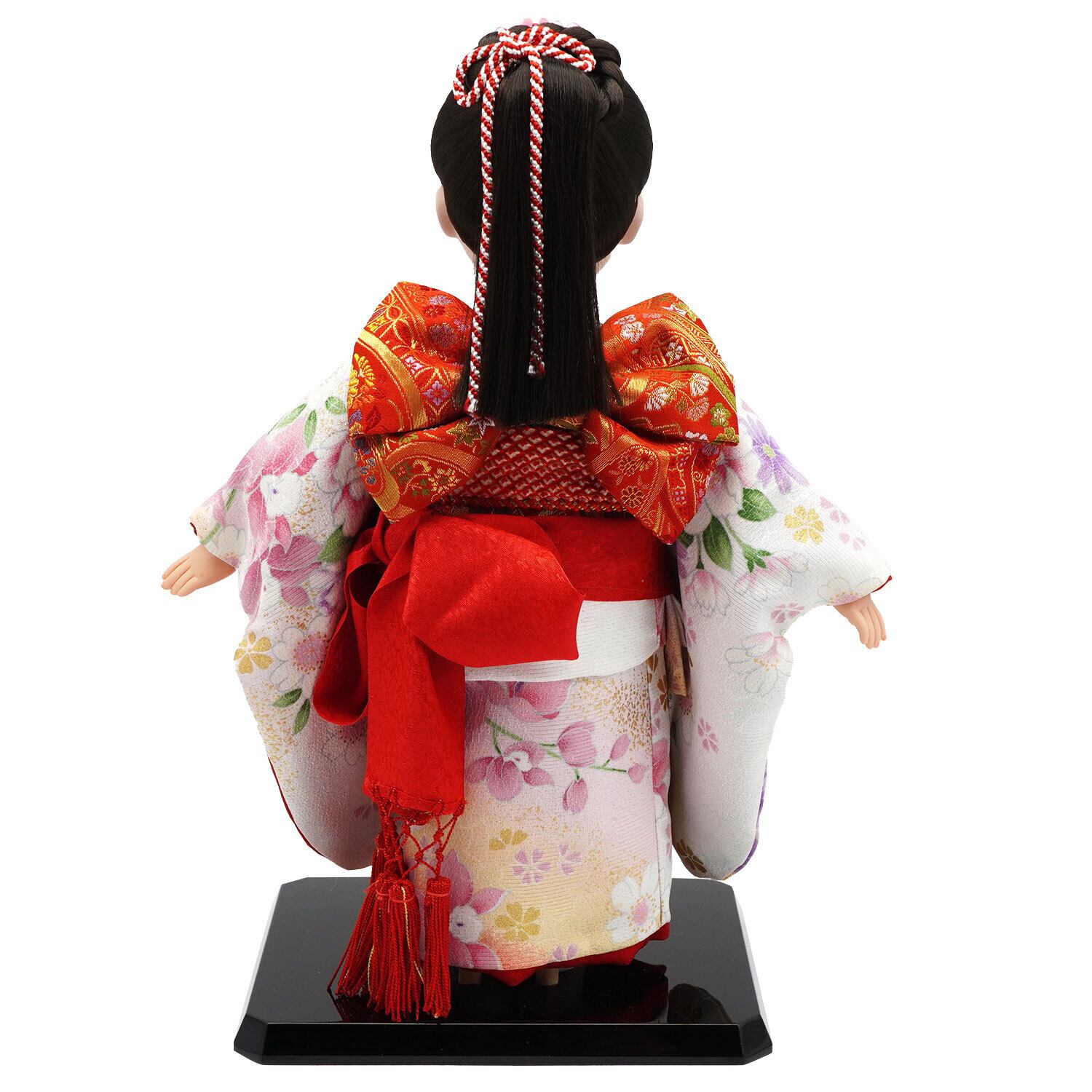 かわいいイマドキの市松人形 10号 ポニーテール 1051-P いちまさん