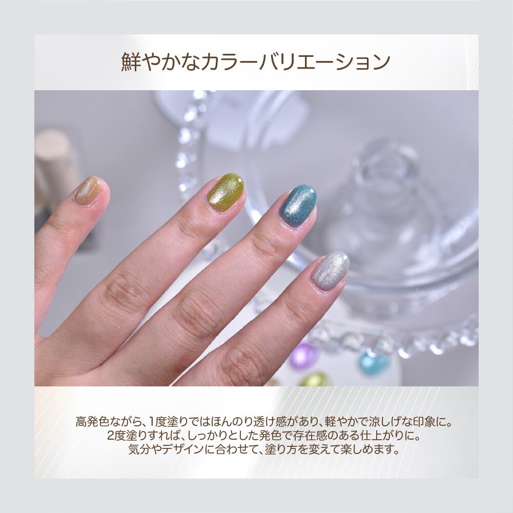 クーポン発行中】Be The Shine フラッシュマグネットジェル 64ミクロン