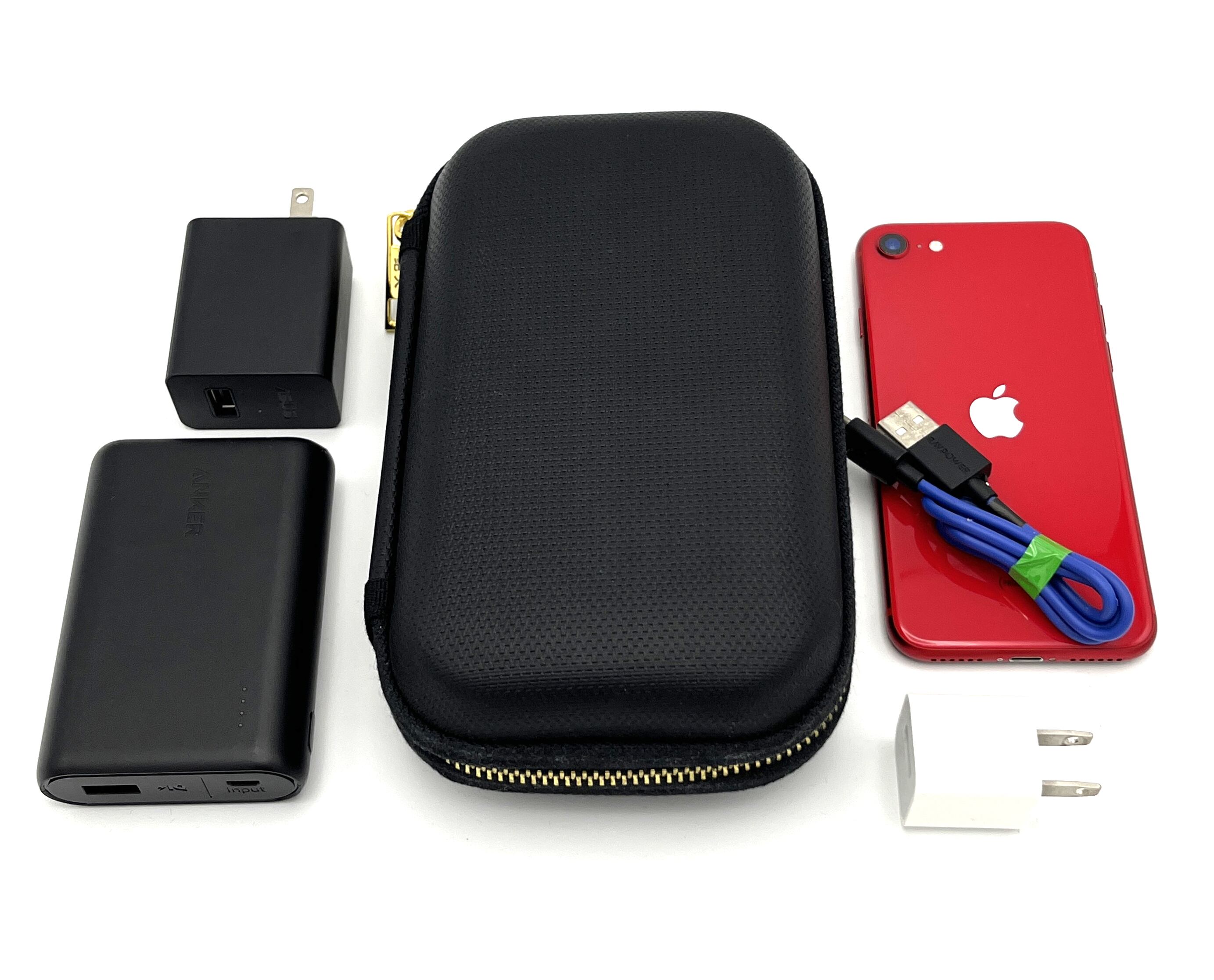 モバイルバッテリー収納ケース 保護ハードシェル 延焼抑制 耐衝撃 防水