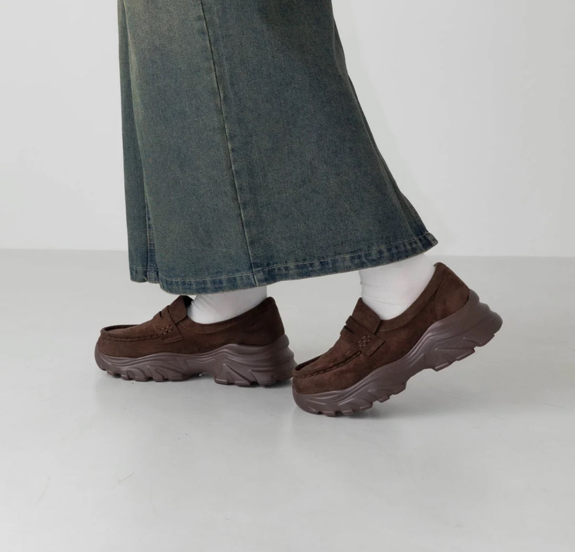 スニーカーソールローファー 【S-LLサイズ展開・軽量】 1Z5849