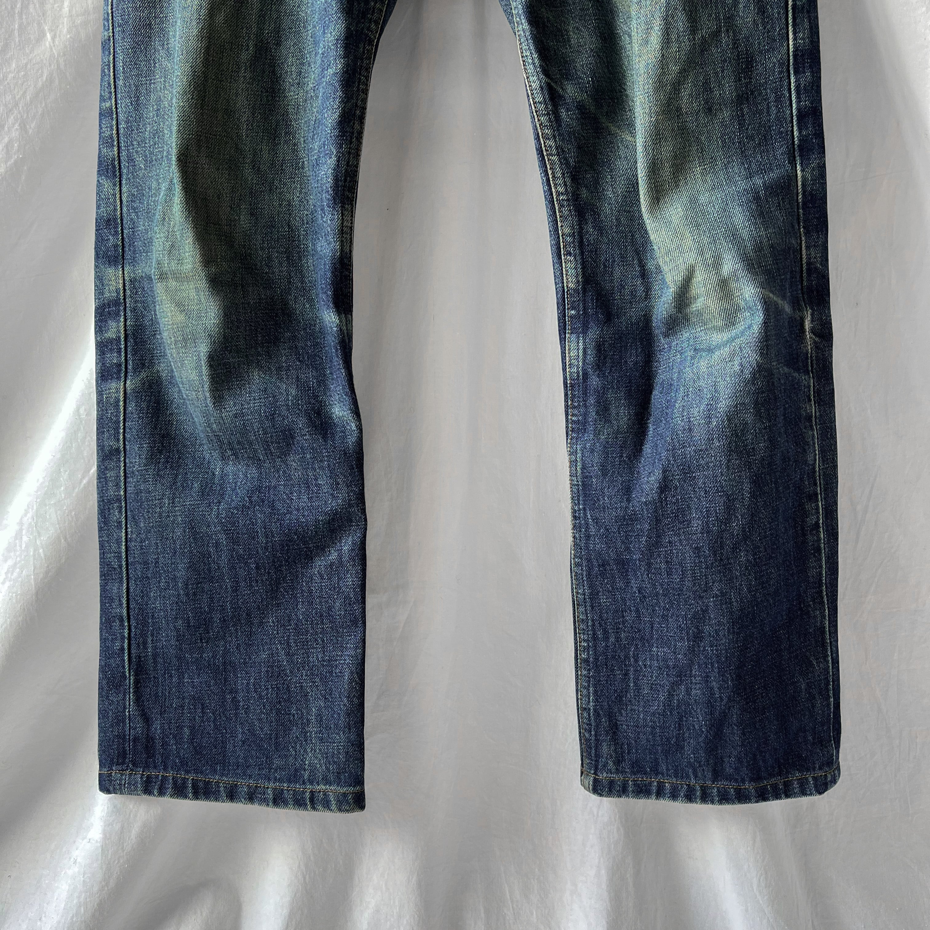 helmut lang” produced in 1999 本人期 classic raw denim ヘルムート