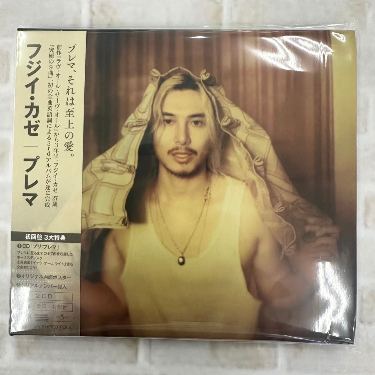 FUJII KAZE / HELP EVER HURT COVER (CD