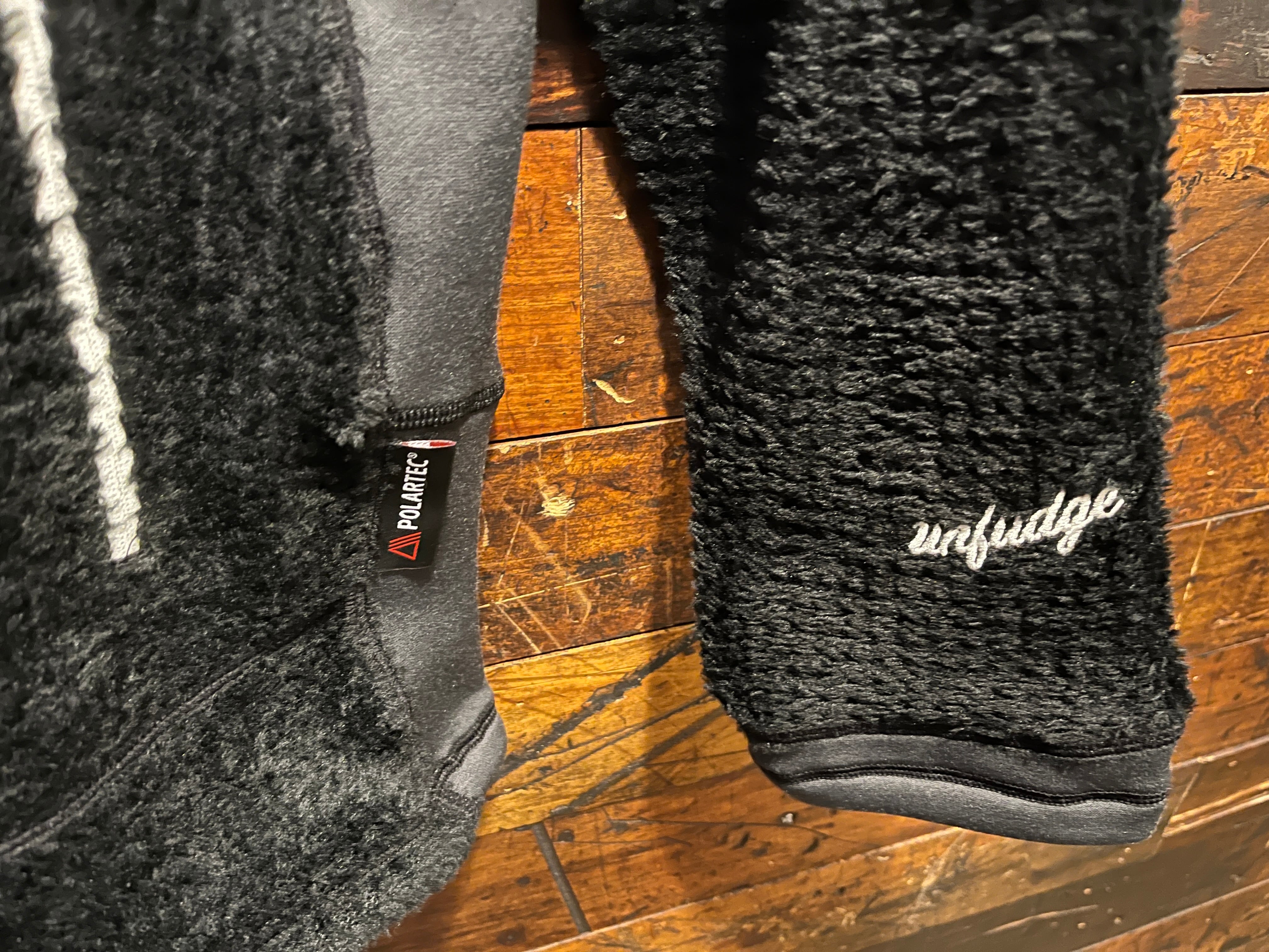 UN unfudge アンファッジ UN3400 High Loft fleece jacket CHACOAL