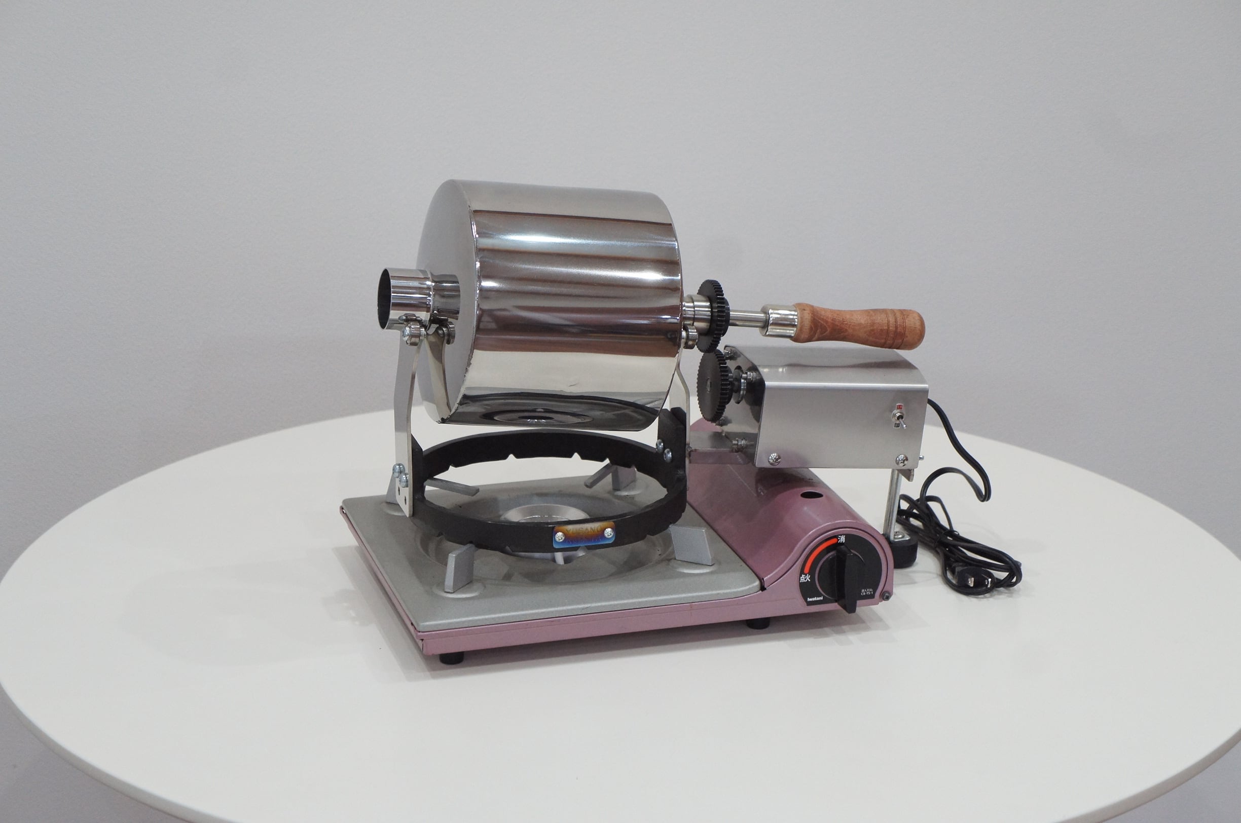 電動miniコーヒーロースター ステンレスドラム HMR300-T | 京都YOSANO