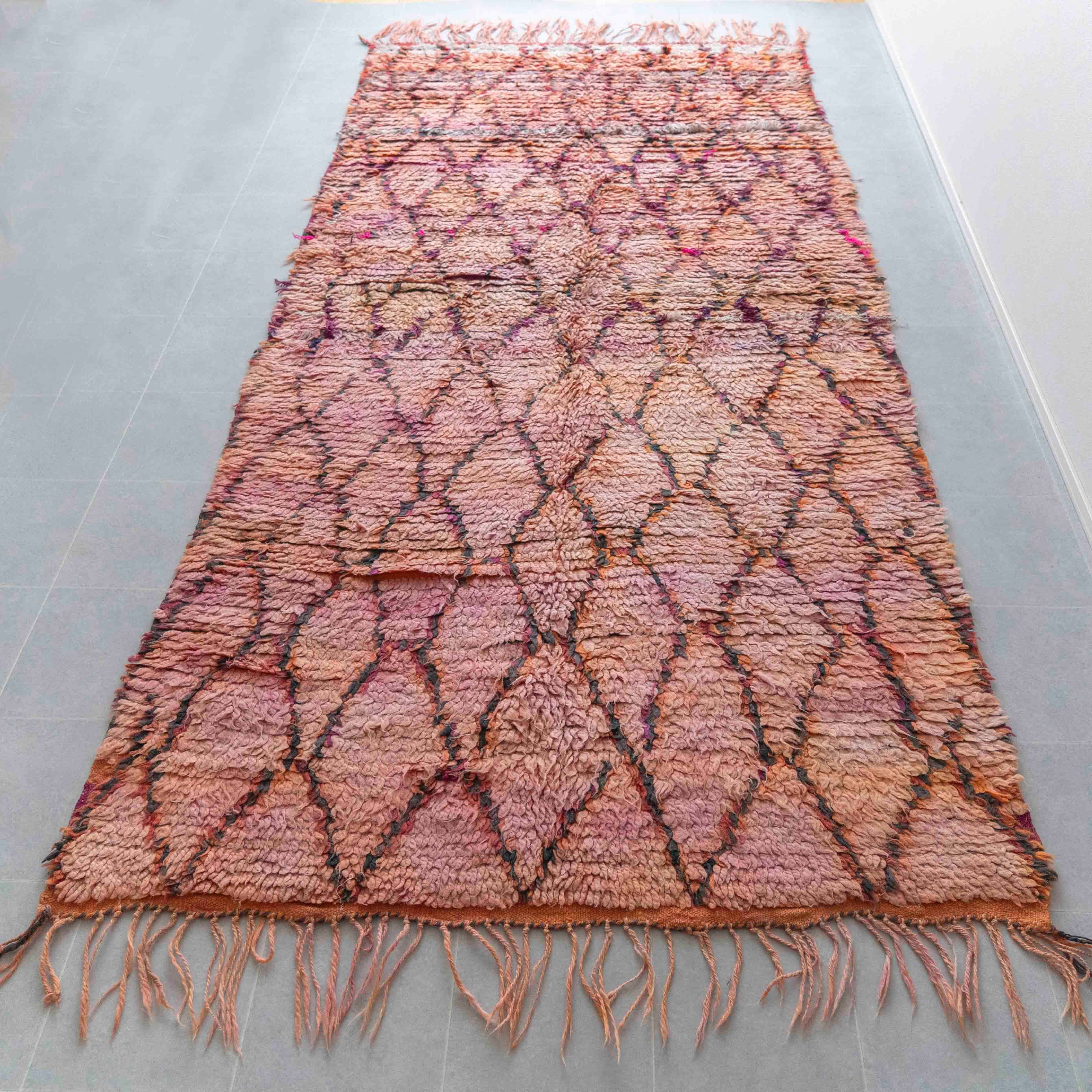 Vintage】モロッコ・ヴィンテージラグ L-7 