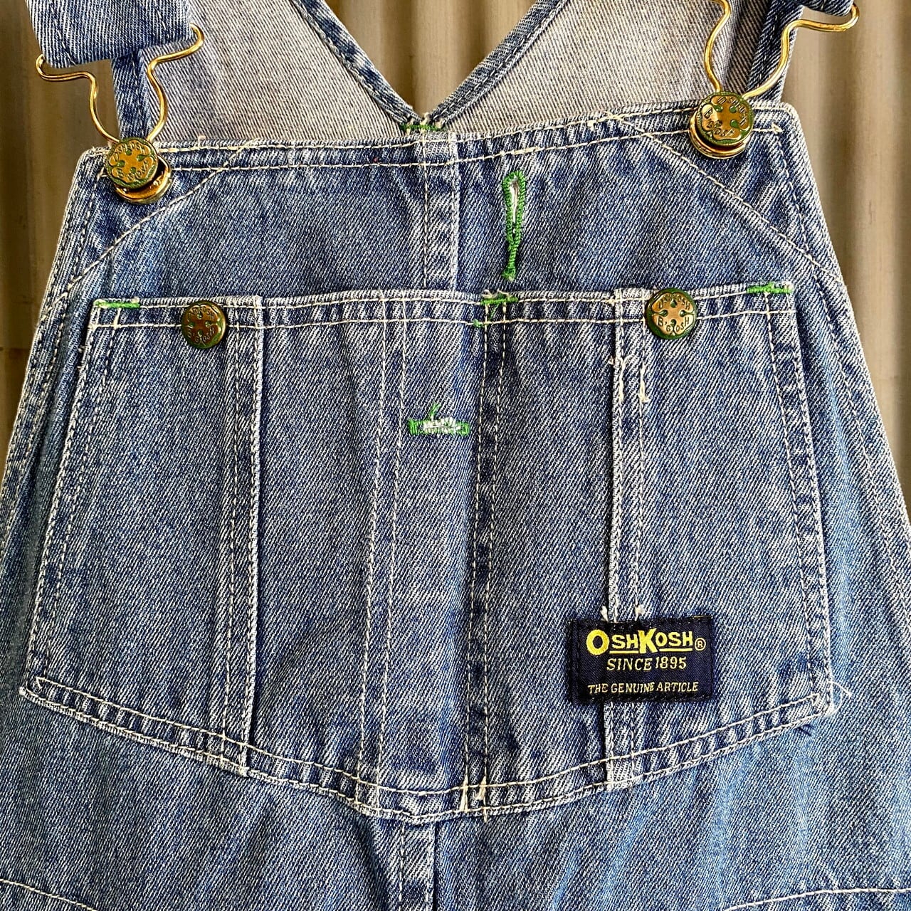 OSHKOSH オシュコシュ デニム オーバーオール レディースW28 古着