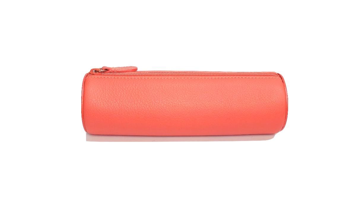 Cartier カルティエ 筒形 ペンケース ミニ ポーチ レザー L3000687