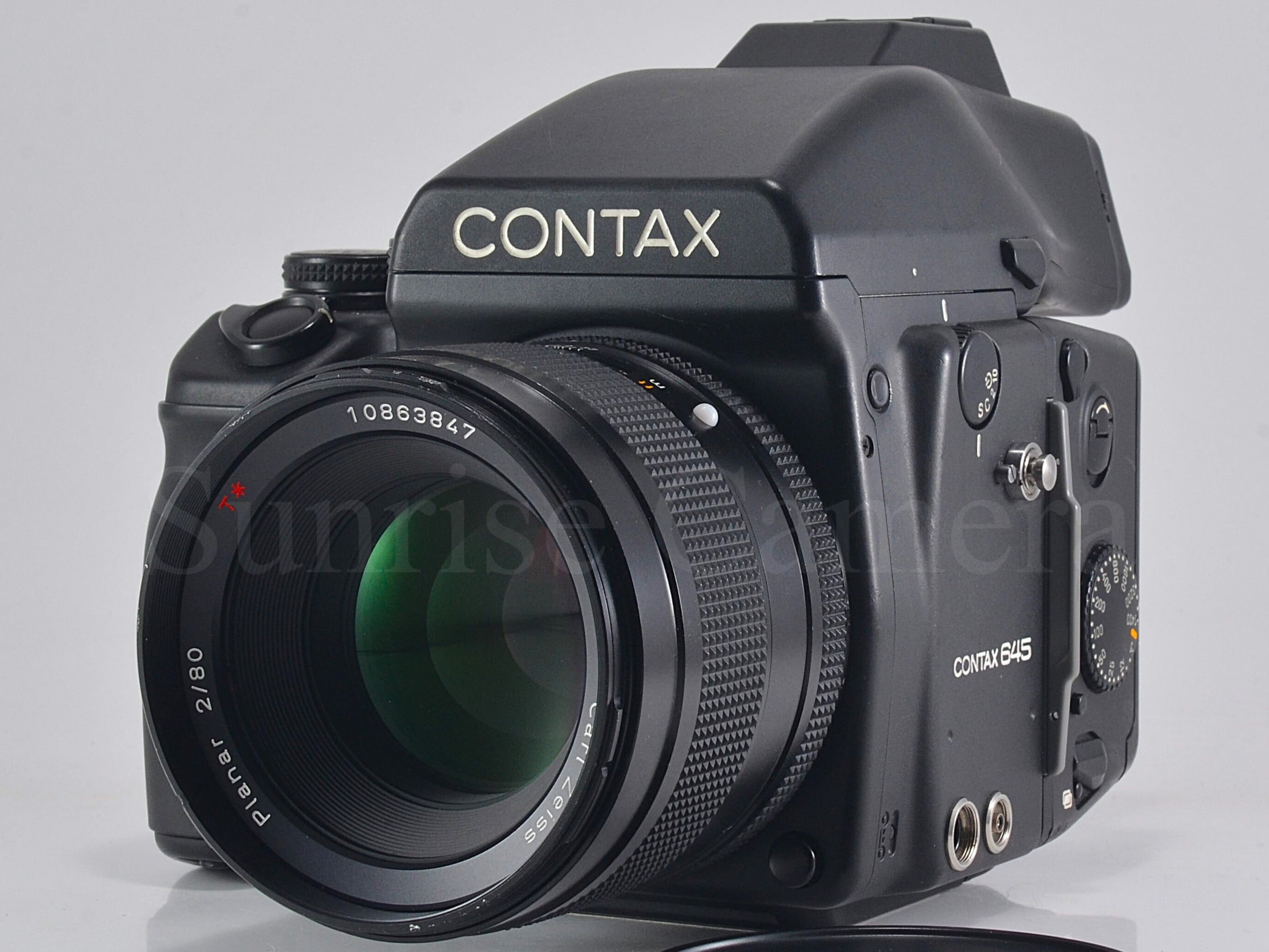 美品 CONTAX 645 Planar T 80mm F2 レンズ ジャンク ジャンク】CONTAX