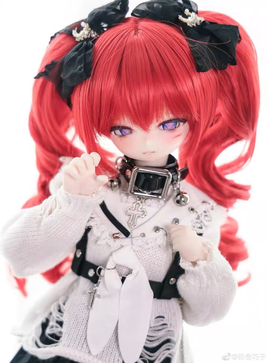 ヘッドのみ！mdd セミホワイト ボディなし！二次元 1/4 1/3 アニメ