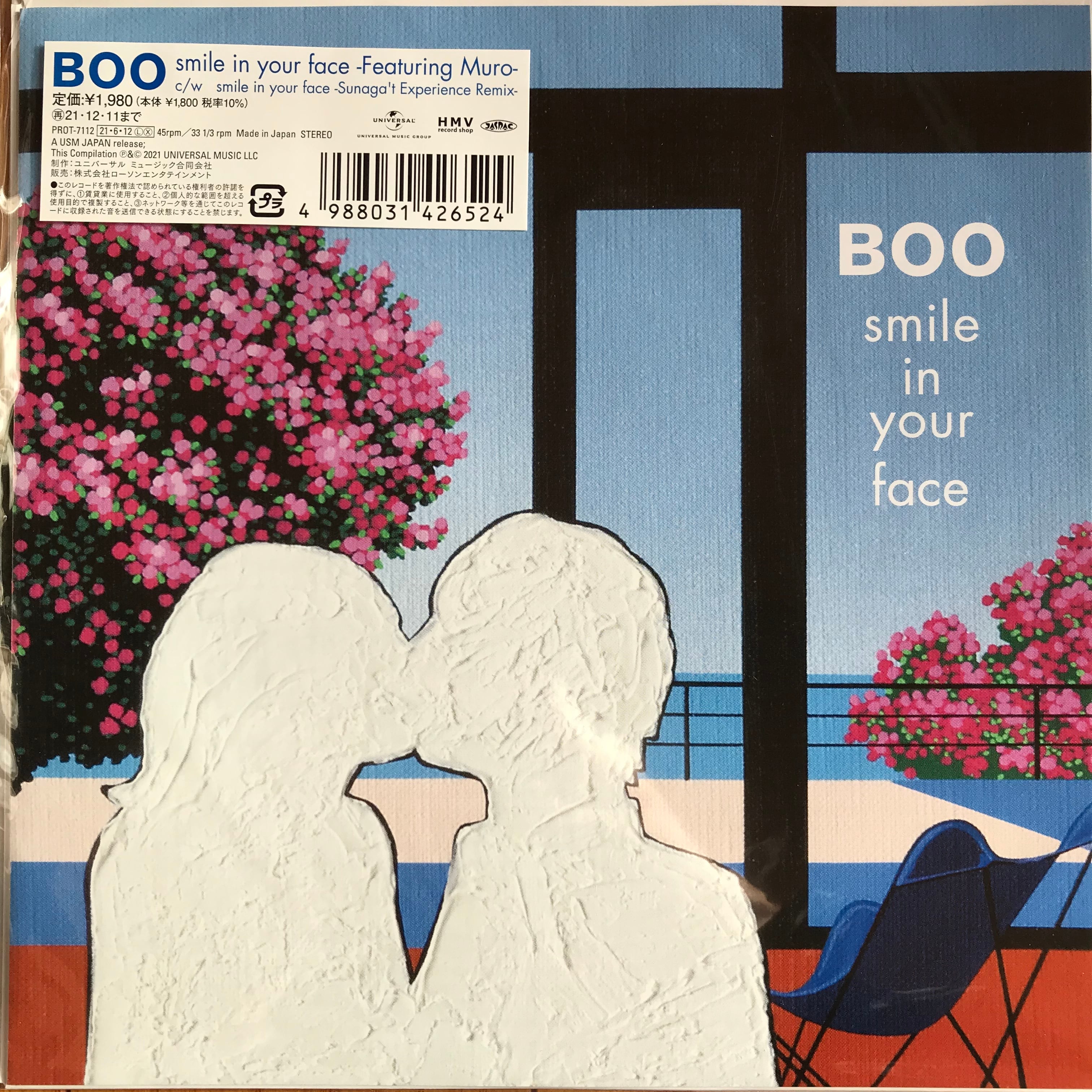 BOO / SMILE IN YOUR FACE feat. MURO | PASSTIME RECORDS / パス