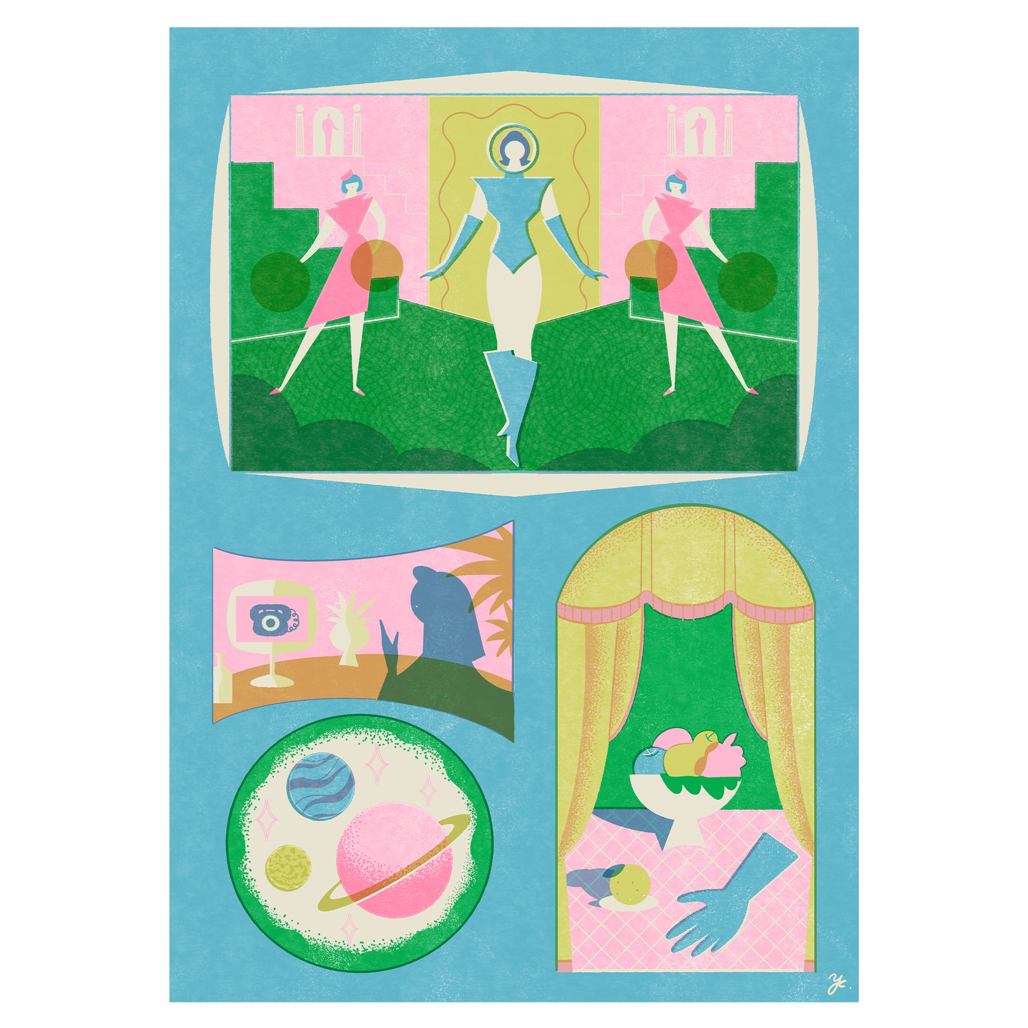 ミルキーウェイ ホログラム ポスター B3 ミルキーウェイ ホログラム