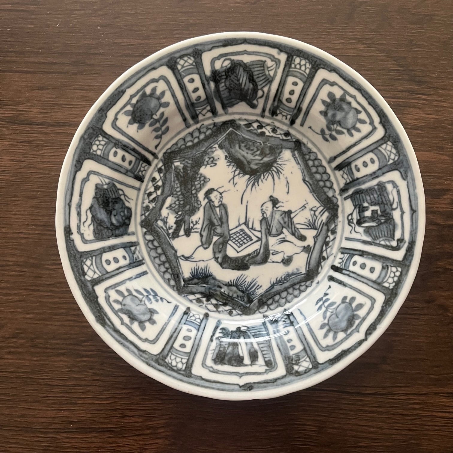 中国清朝5枚皿 | 古美術 希 のぞみ 美術・デザイン事務所 Japanese