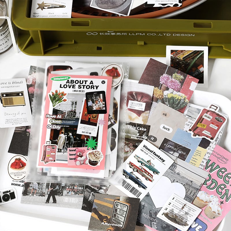 コラージュ素材セット】フォトコラージュ素材セット｜海外 コラージュ