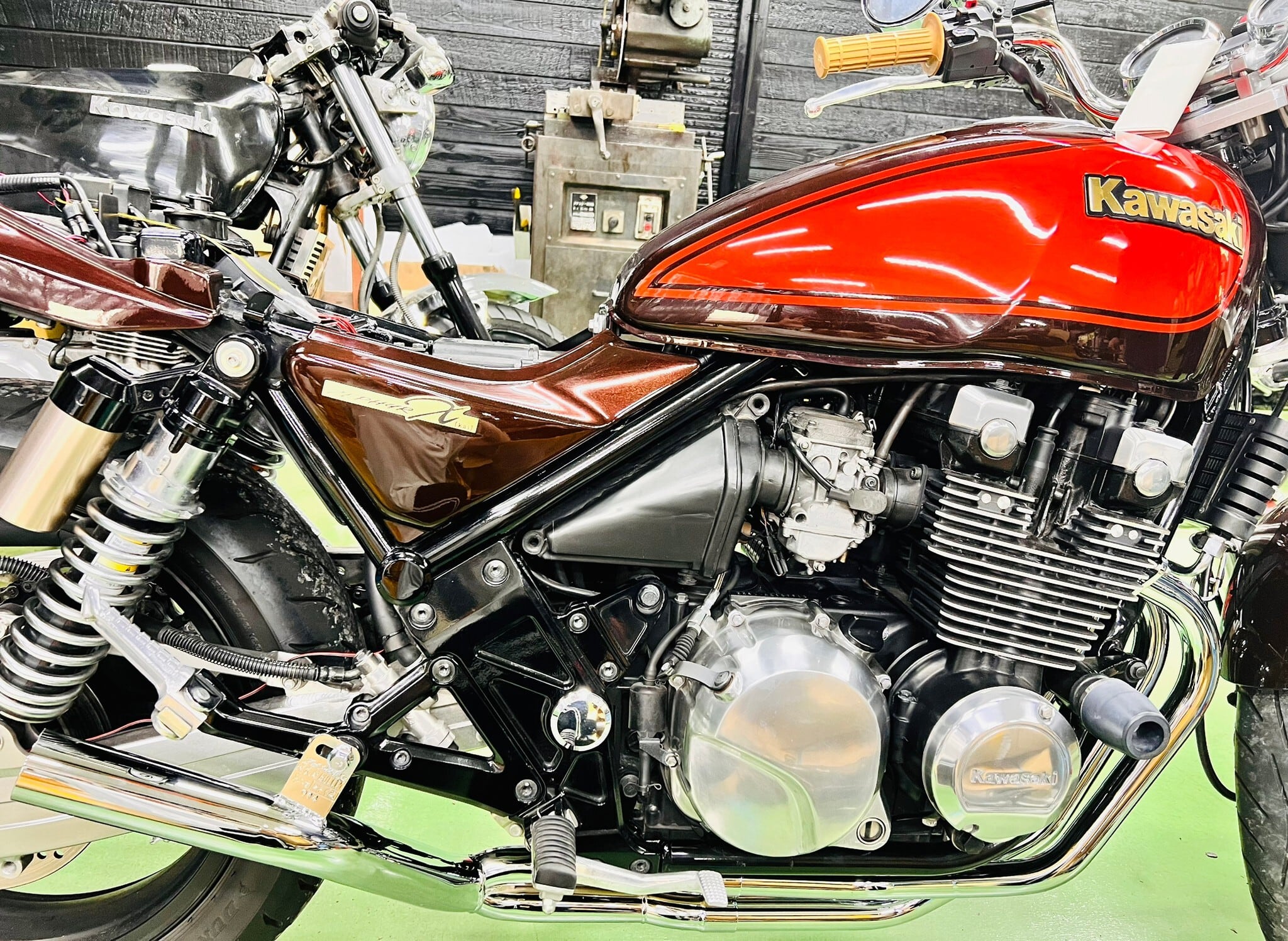 ゼファー用 猪武者ブレット管 第二章 外伝 メッキ サイレンサーセット