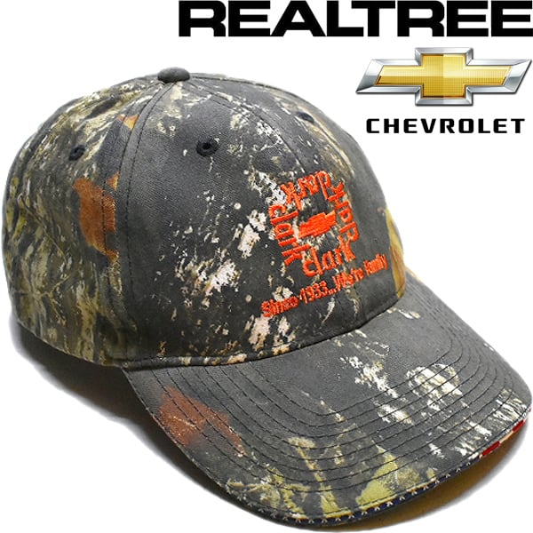 1点物◇リアルツリーカモ迷彩シボレー車ベースボールキャップ古着