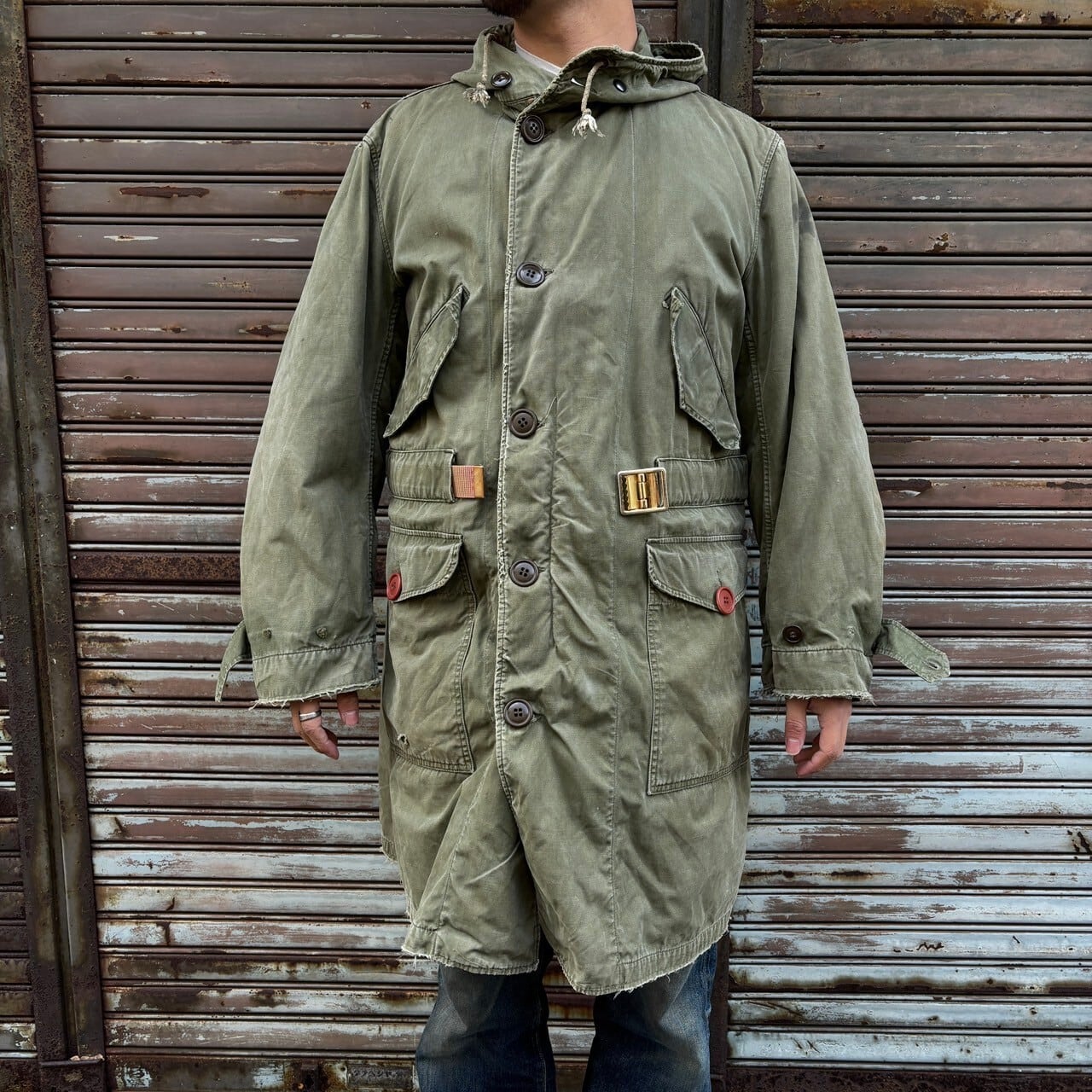 40s 米軍 実物 M47 フィールドパーカー モッズコート ヴィンテージ M