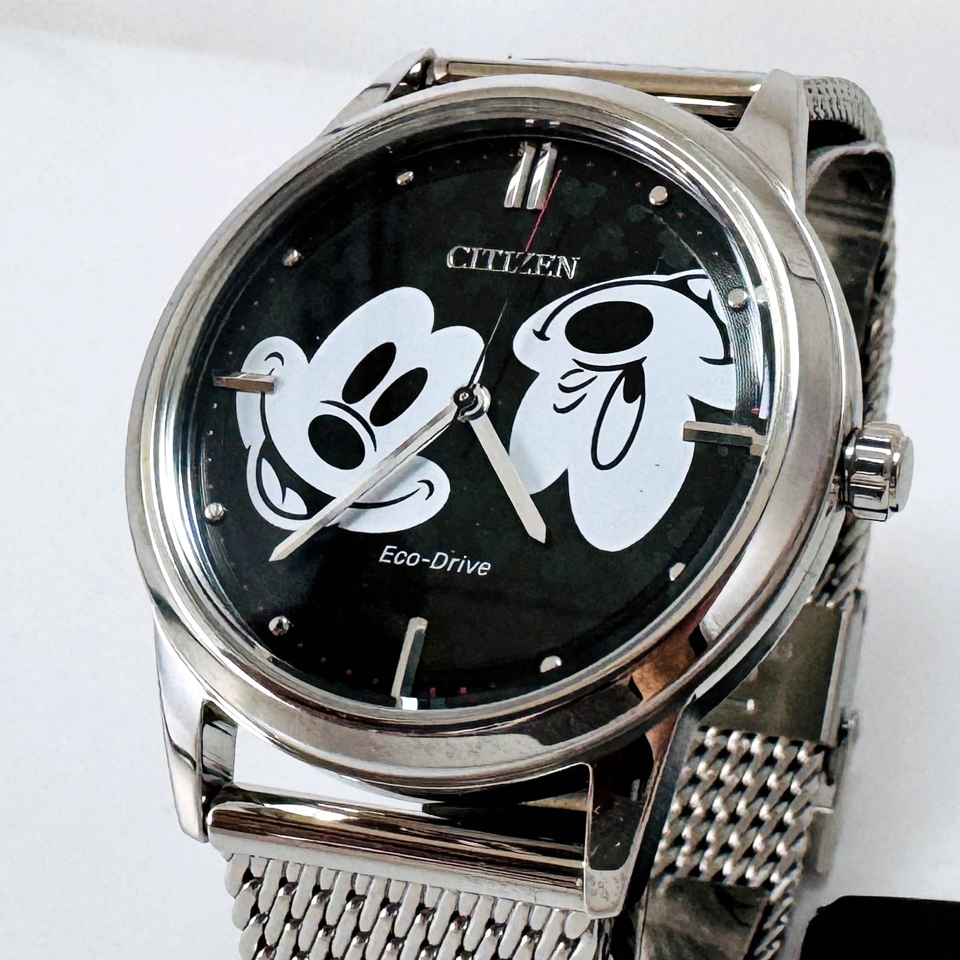 新品【高級時計 シチズン】ディズニー/ミッキーマウス/CITIZEN/エコ