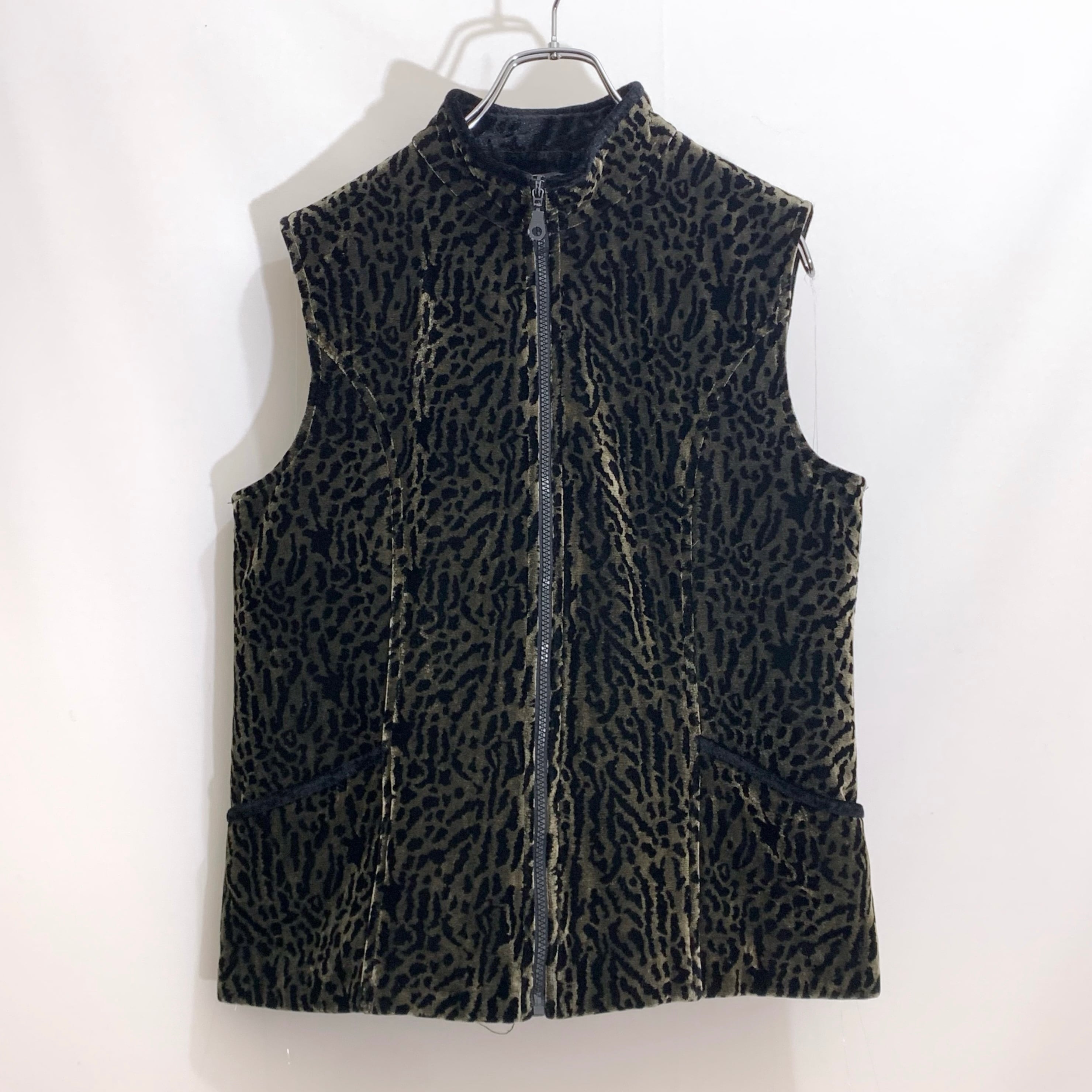 レオパード柄 豹柄 ベスト 起毛 | FREEKS WEAR