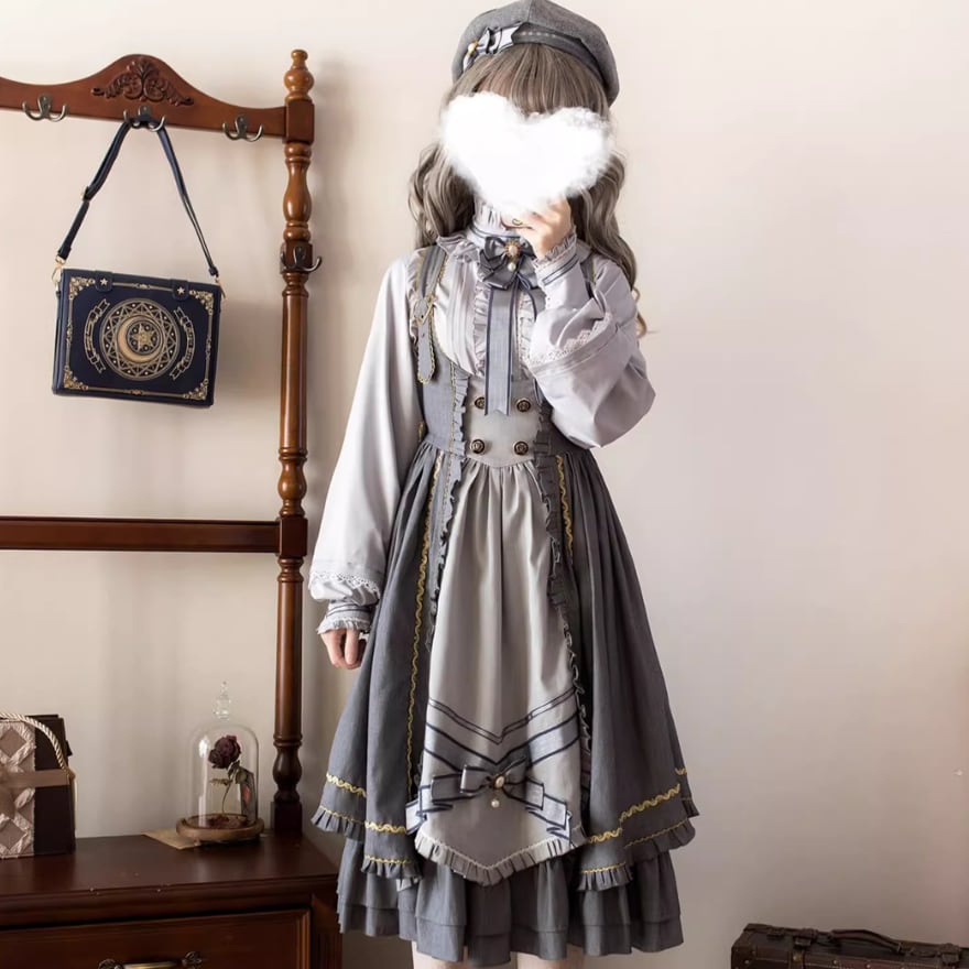 ゴスロリ通販 With U クラロリ フルセット 3点セット 控えめ