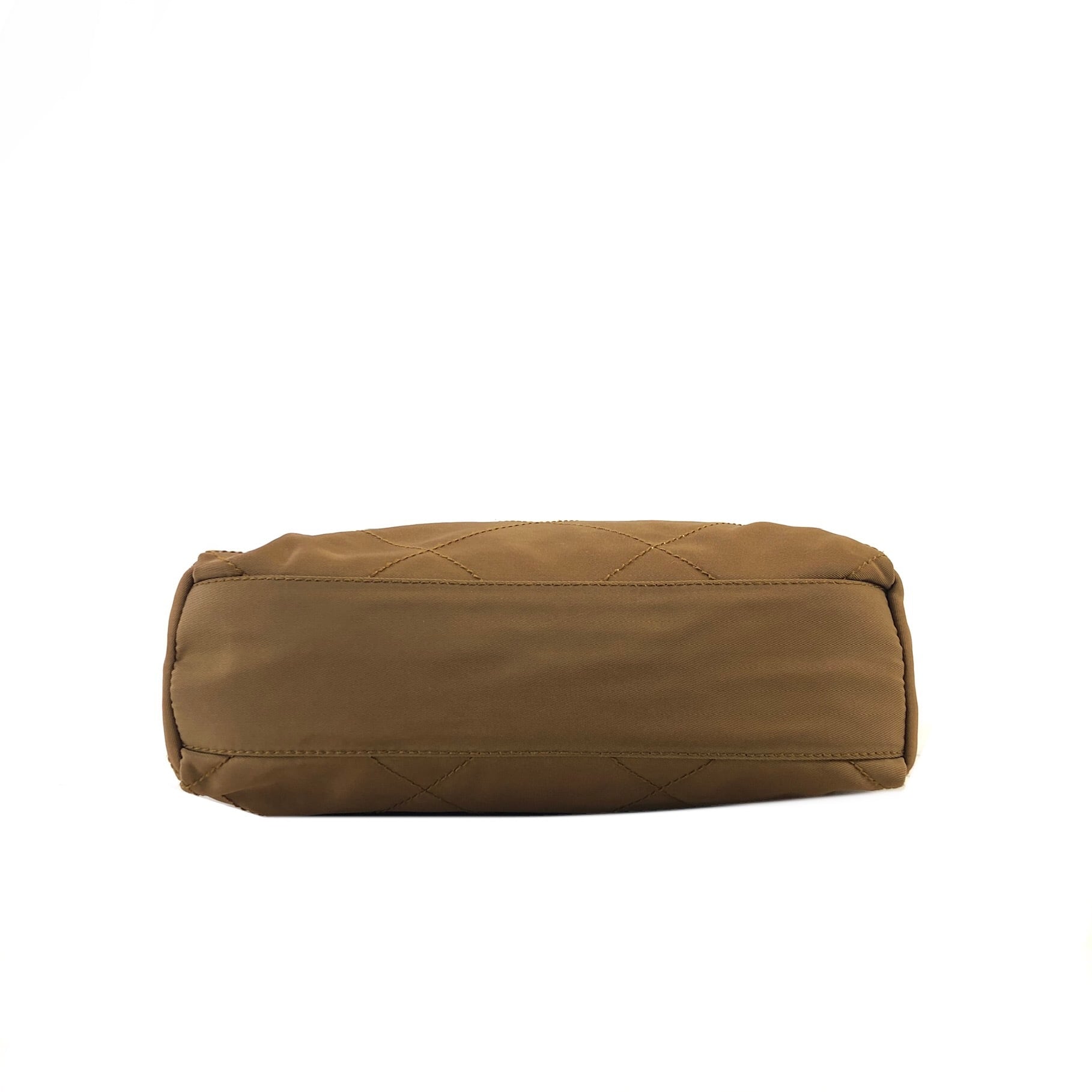 PRADA プラダ キルティング トライアングルロゴ ナイロン チェーン