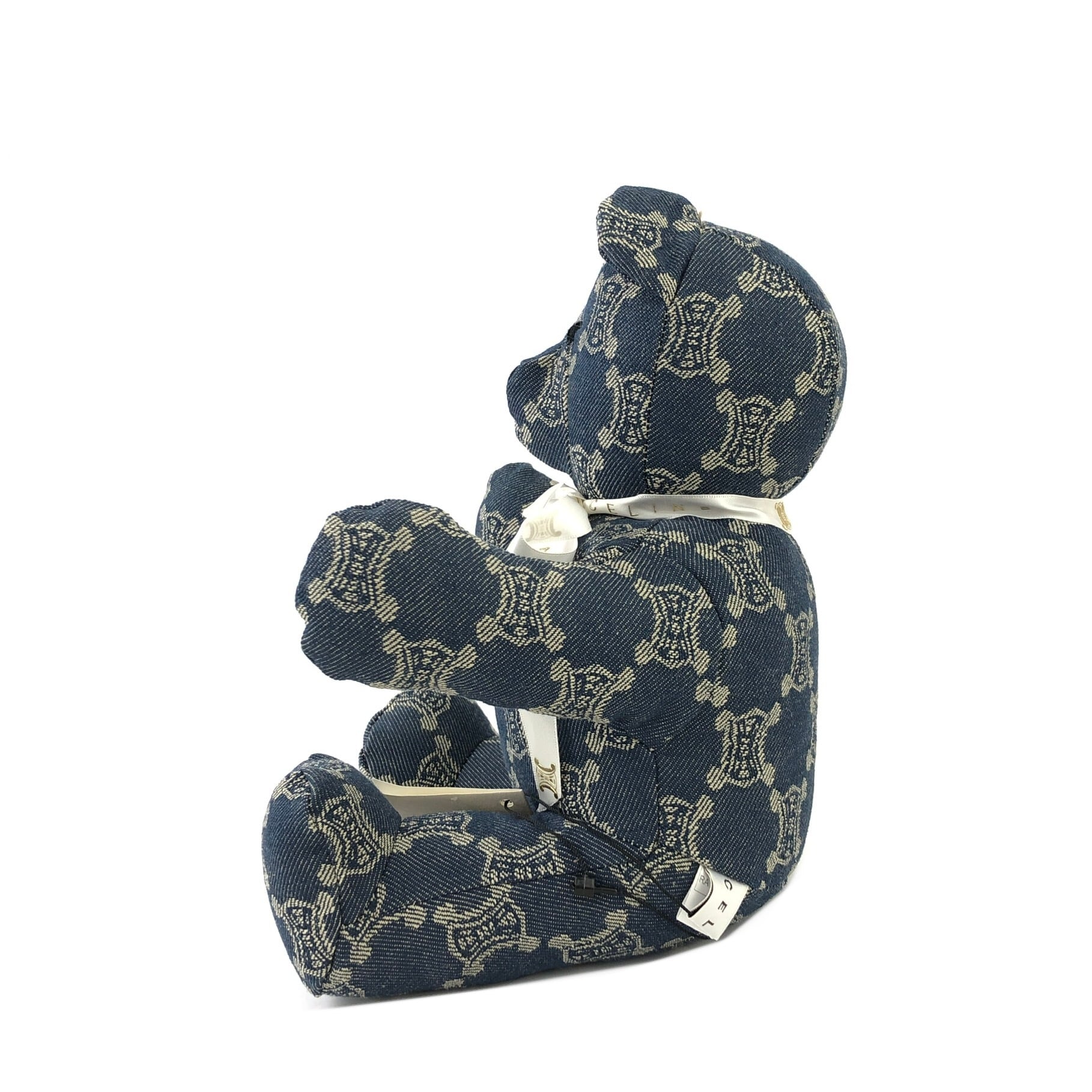 CELINE セリーヌ パリマカダム デニム テディベア ぬいぐるみ