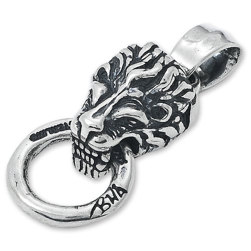 Bill Wall Leather シルバーリングボロチップ レザーキーホルダー Bill