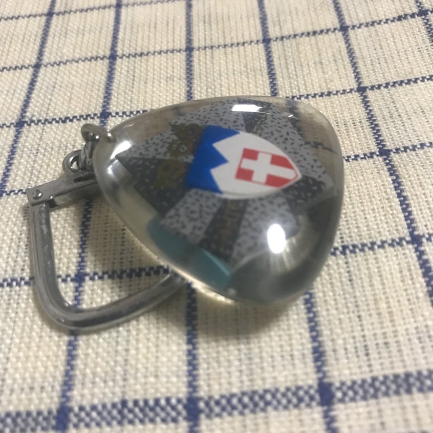 60年代フランスブルボンキーホルダー モンブラントンネル | French